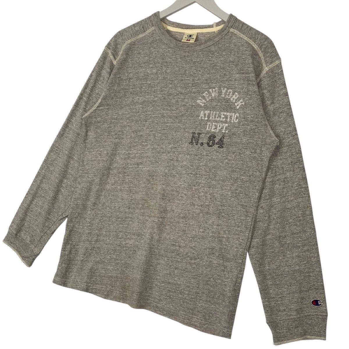 Other Vintage 90s Champion Crewneck Sweatshirt Small Logo Gray Size US M / EU 48-50 / 2 - 2 Thumbnail