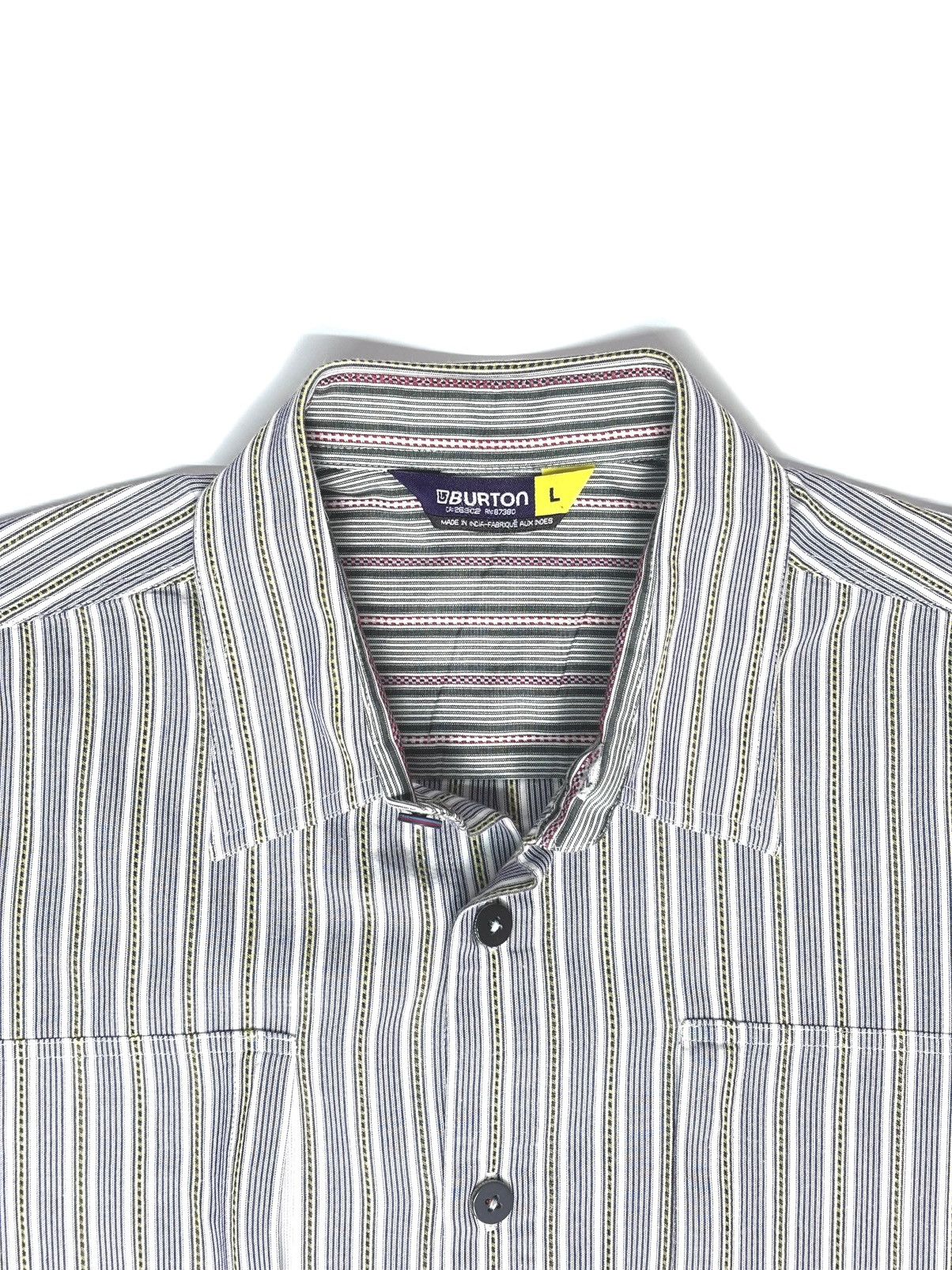 Burton Burton Dotted/Striped Button Up Size US L / EU 52-54 / 3 - 5 Thumbnail