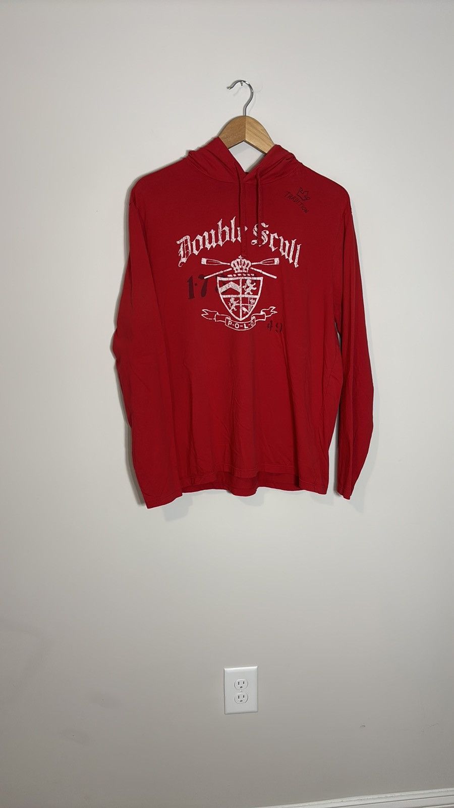 Polo Ralph Lauren Polo Ralph Lauren Double Scull Rowing Hoodie Shirt Size US L / EU 52-54 / 3 - 1 Thumbnail