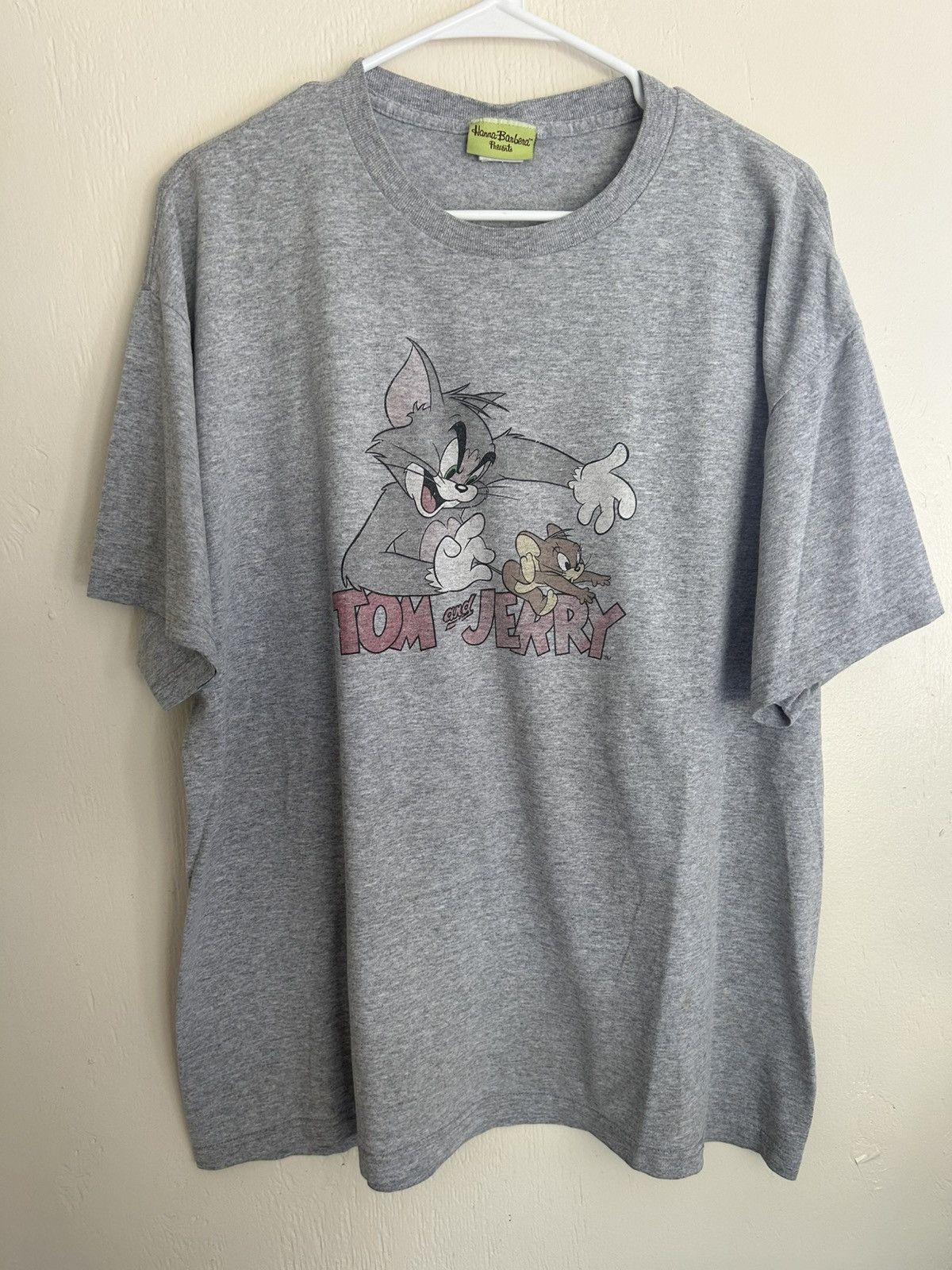 Vintage Vintage Tom & Jerry Hanna Barbera Graphic T-shirt Size US XL / EU 56 / 4 - 2 Thumbnail