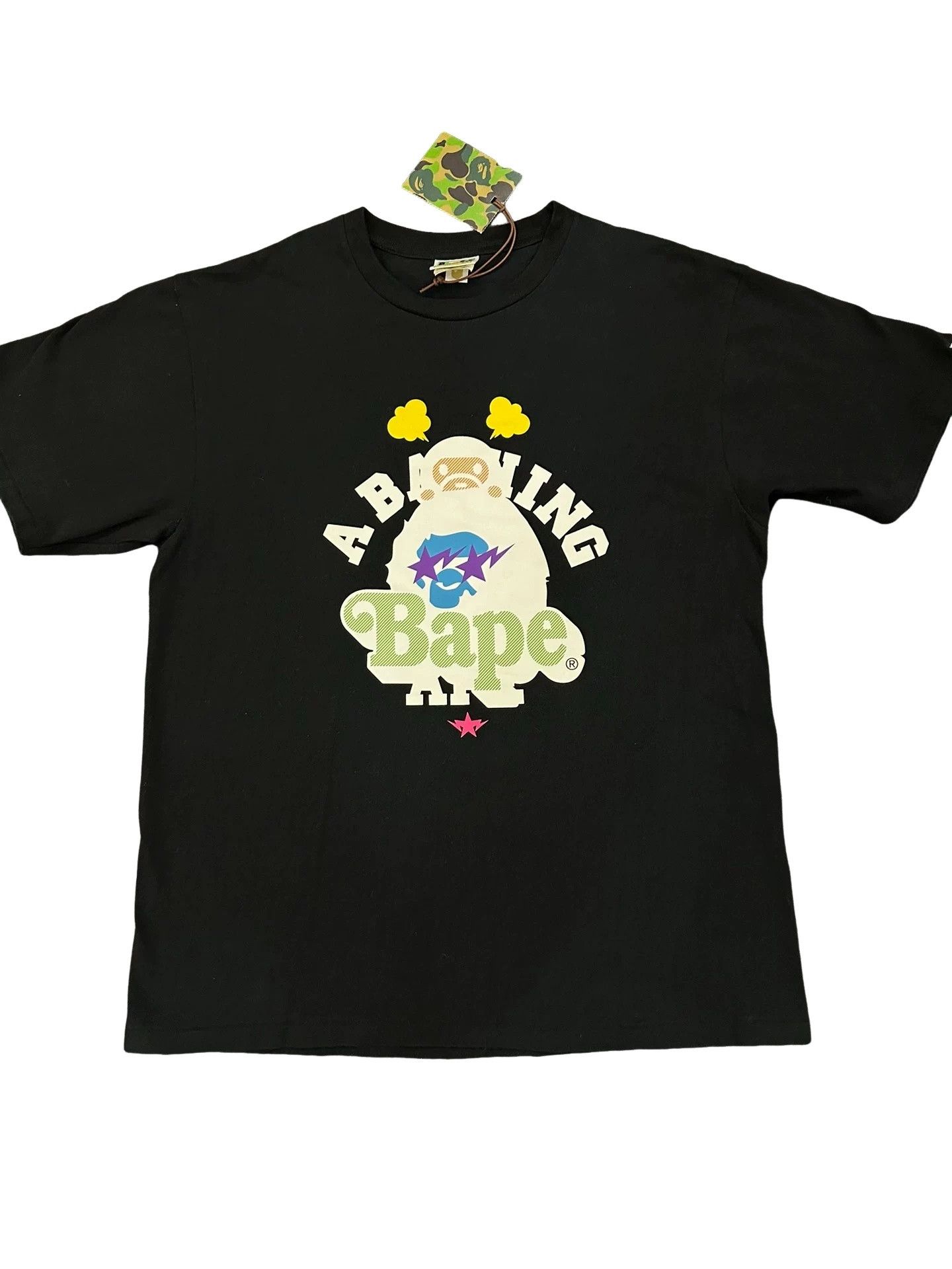 Bape A Bathing Ape Graphic Ape Head T-Shirt Size XL Size US XL / EU 56 / 4 - 1 Thumbnail