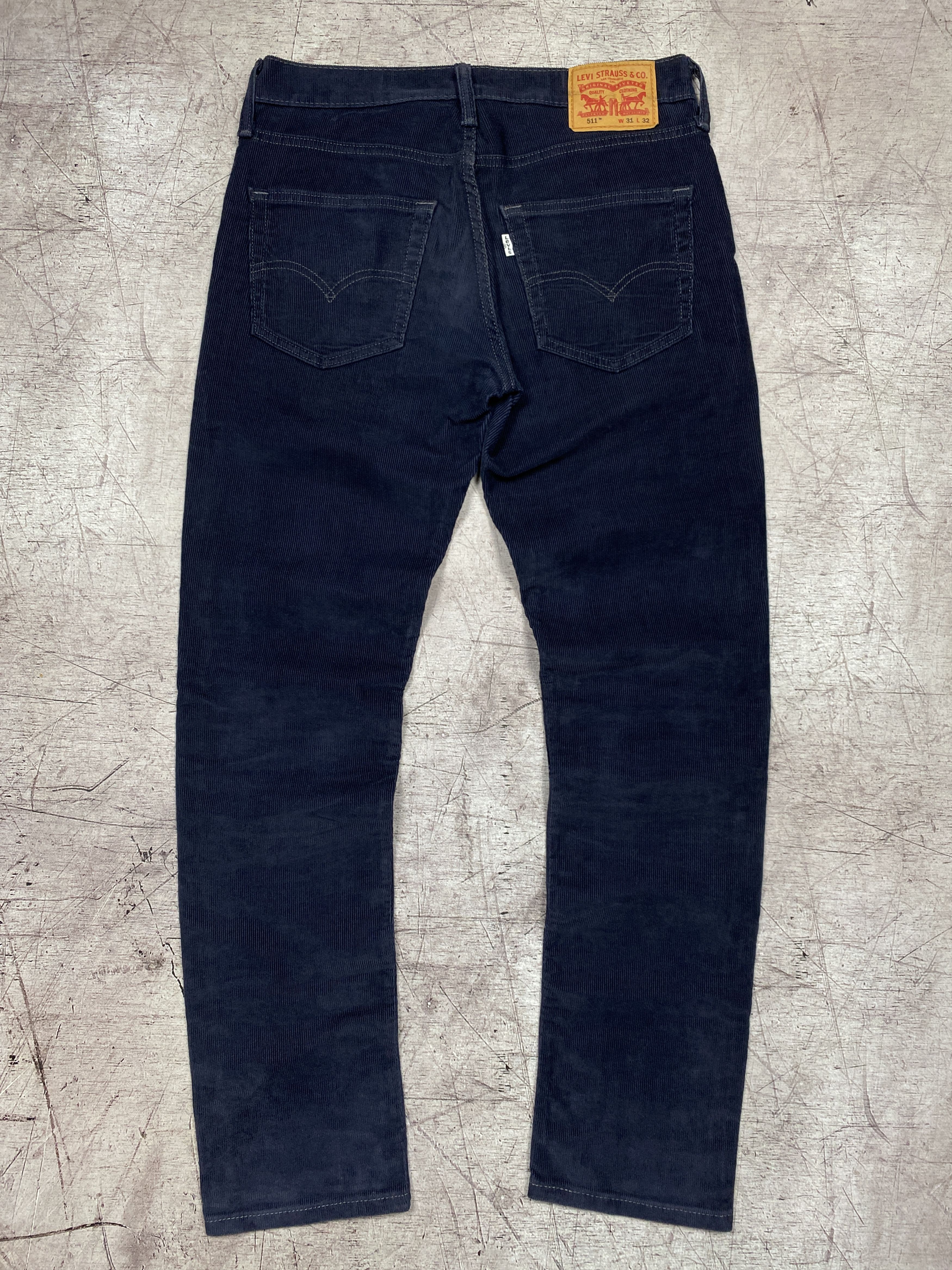 Levi's × Levi's Vintage Clothing Levi's 511 Vintage Mens Corduroy Denim Pants Jeans Size US 31 - 1 Thumbnail