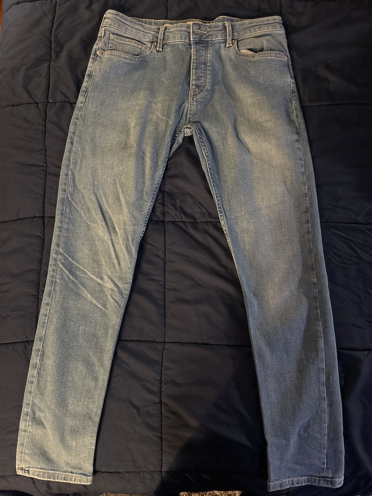 Topman TOPMAN Stretch Skinny Jeans Size US 34 / EU 50 - 1 Thumbnail