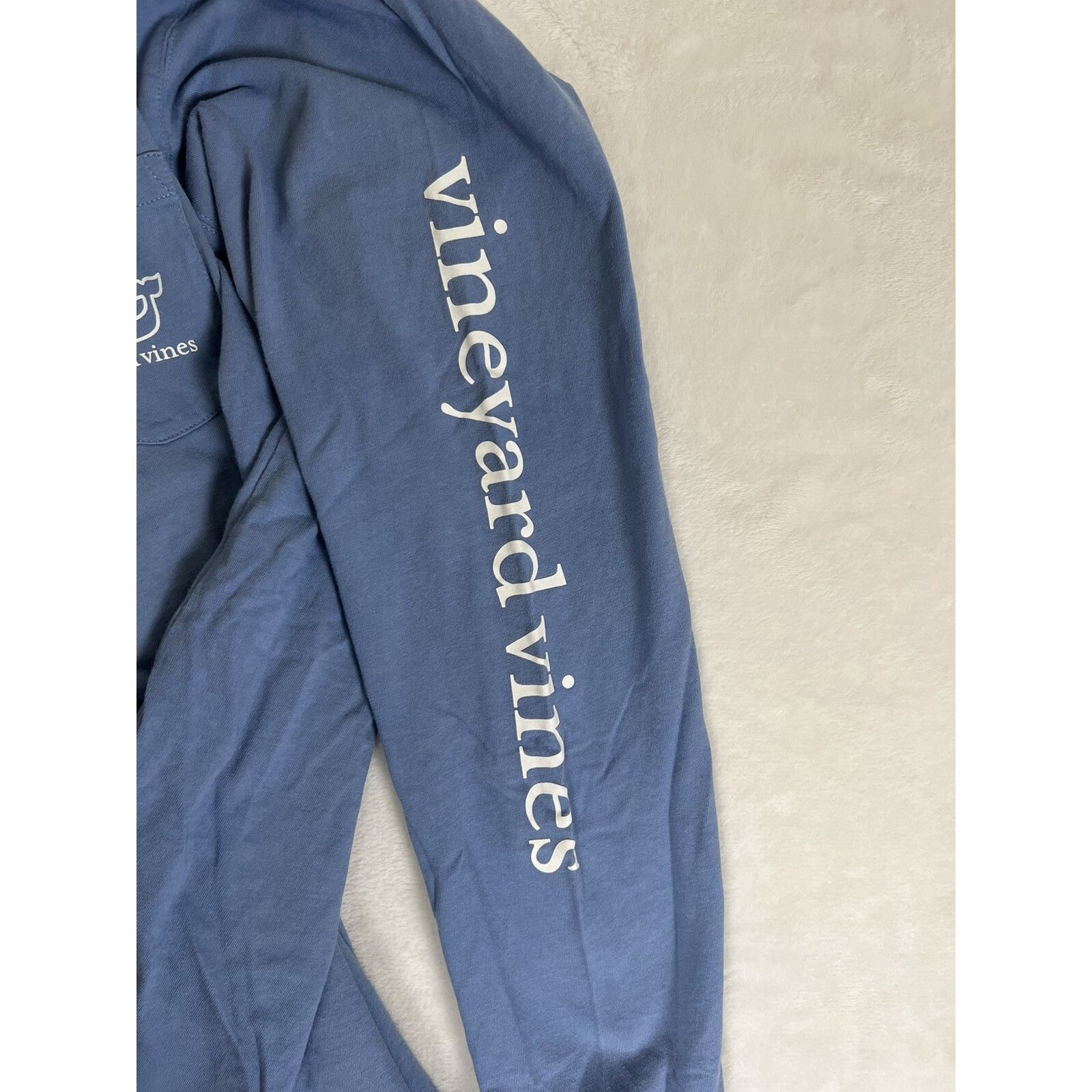 Vineyard Vines Vineyard Vines Hooded Long Sleeve Shirt Light Blue Size XS Size XS / US 0-2 / IT 36-38 - 9 Thumbnail