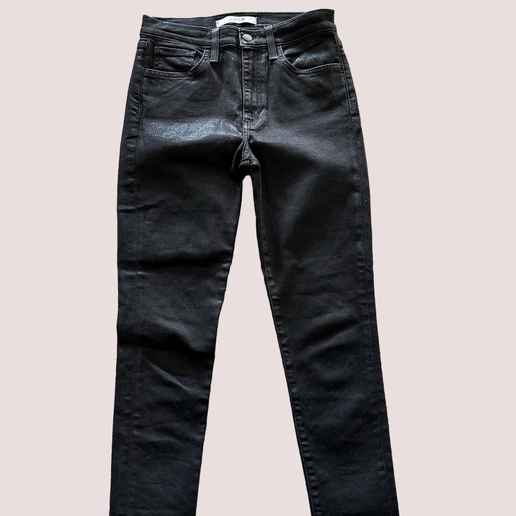 Vintage Joe's Jeans The Charlie High Rise Skinny Denim 27x27 Black 4 XS? Size 27" / US 4 / IT 40 - 1 Thumbnail