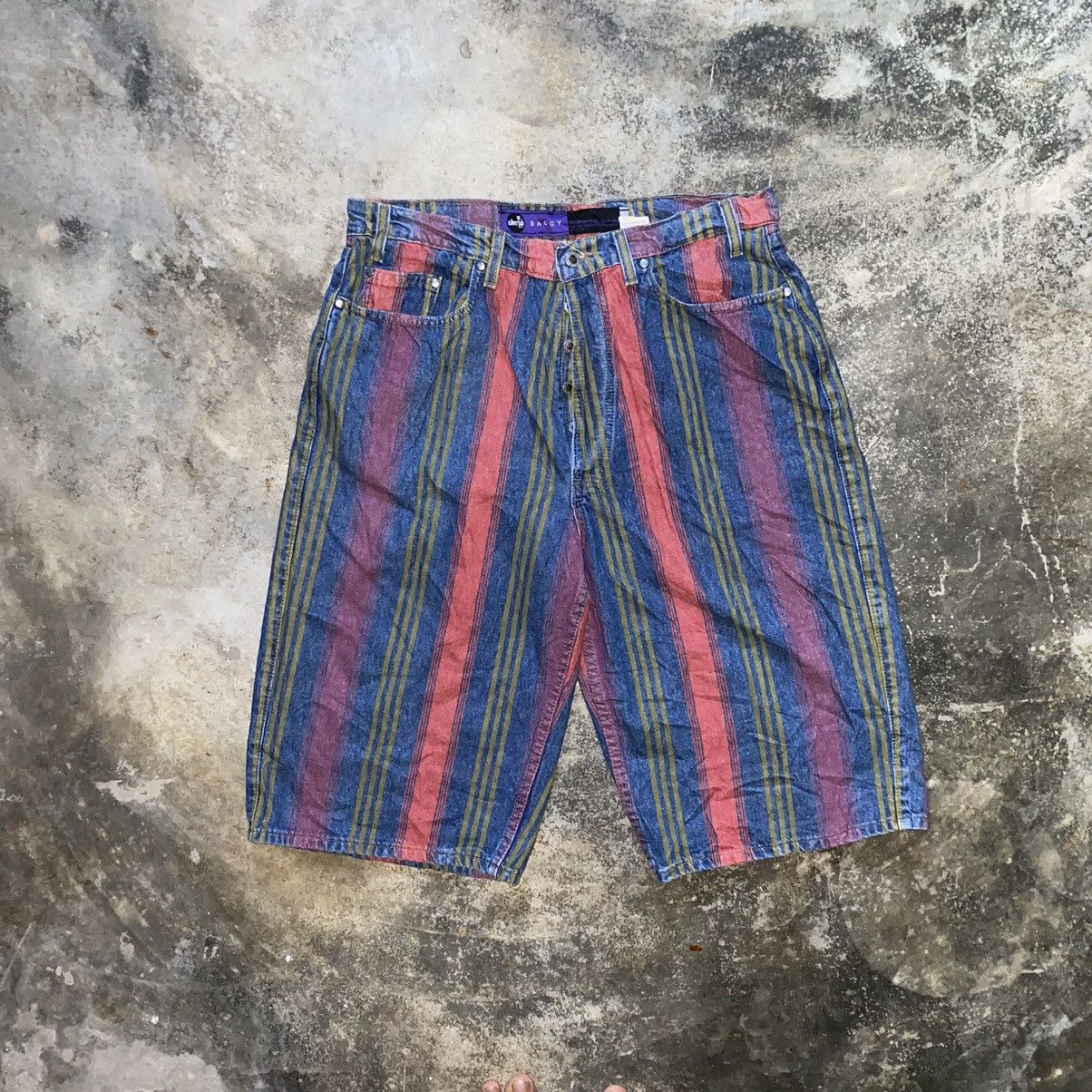 image of Levis Vintage Clothing Accept Offer 90's Vintage Silvertab Baggy Short in Navy Mix, Men's (Size 36)