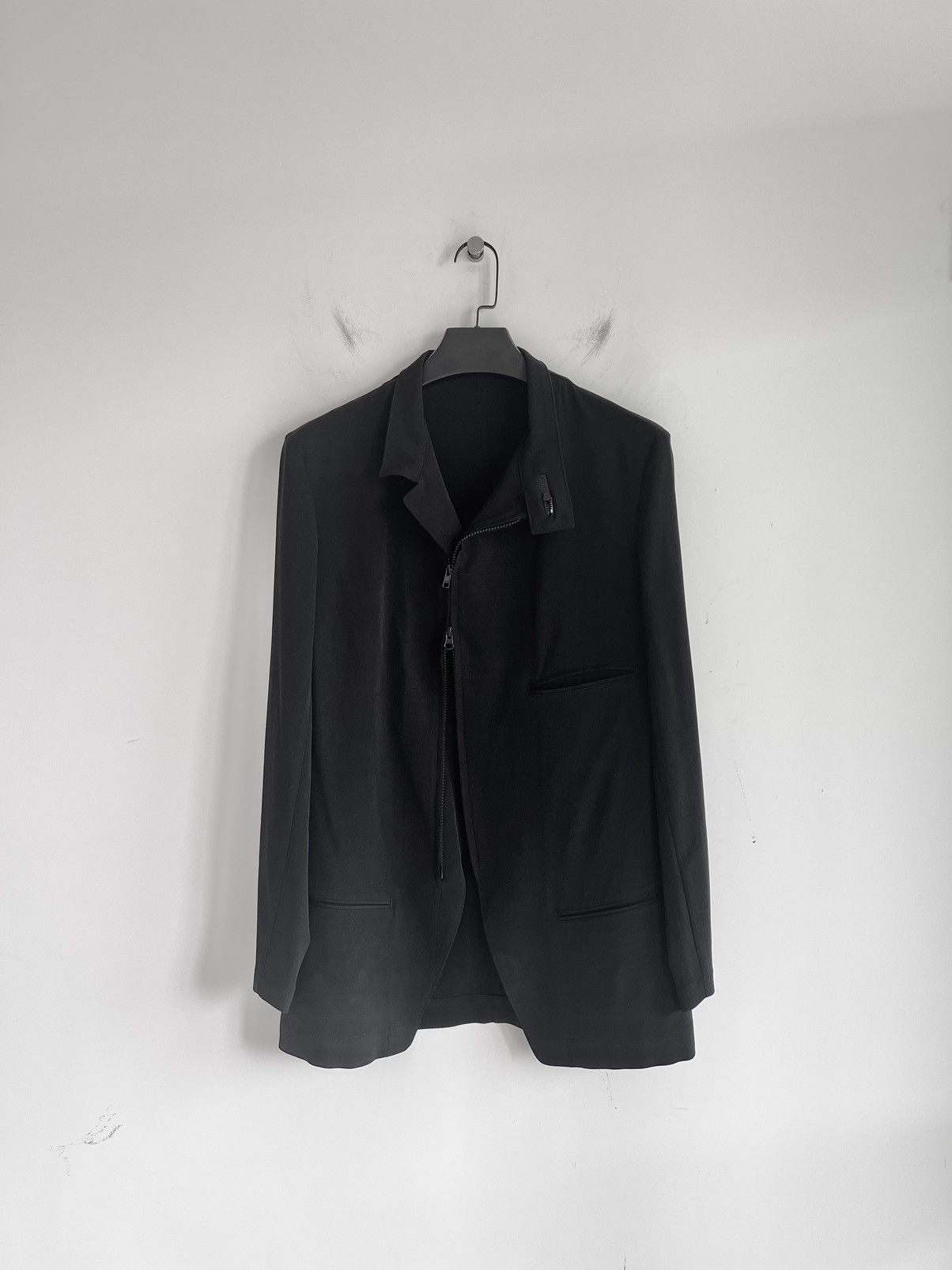 Yohji Yamamoto Yohji Yamamoto Pour Homme - TA/TUXEDO Stand Jacket Size US M / EU 48-50 / 2 - 11 Thumbnail