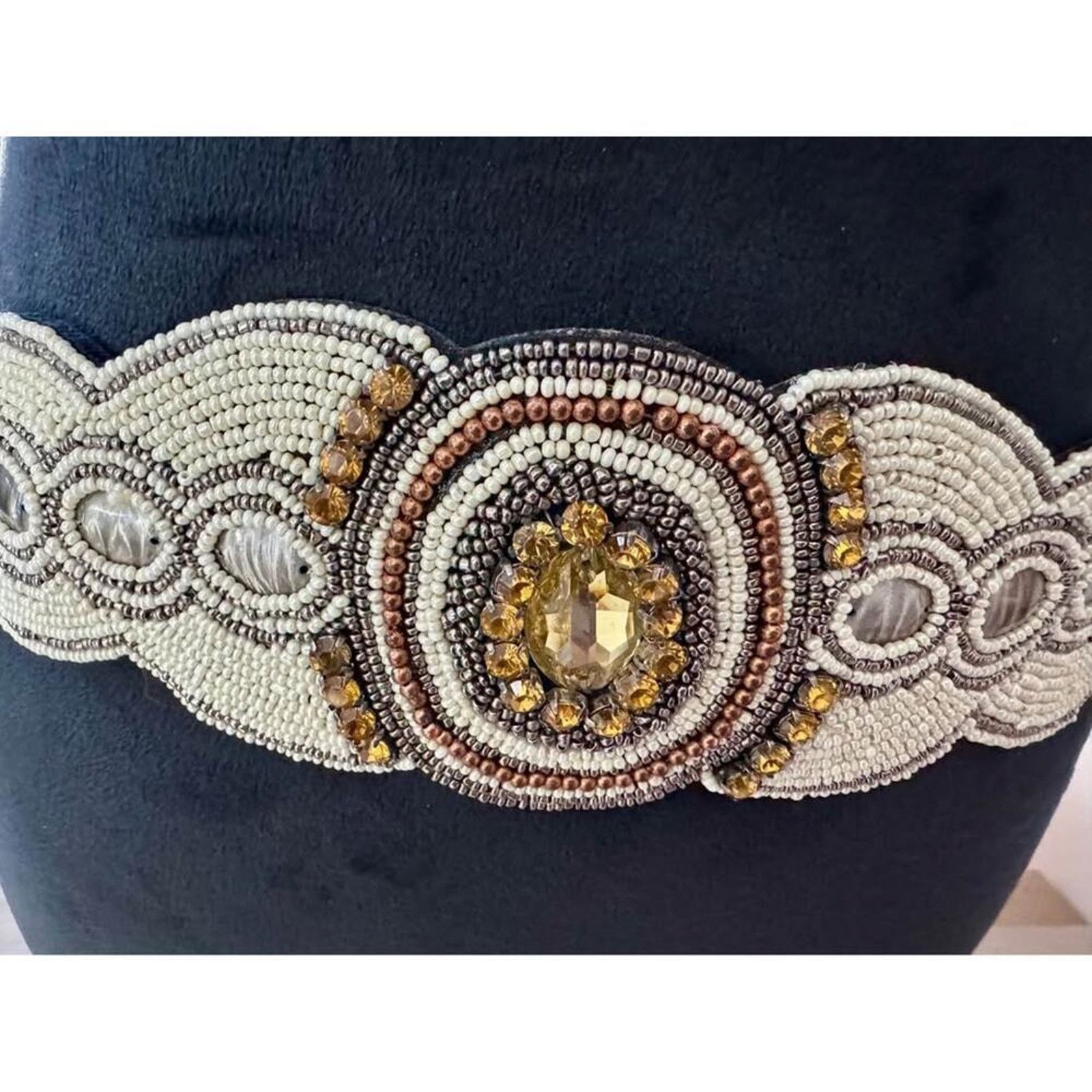 Other Handmade beaded boho hippie belt Size ONE SIZE - 4 Thumbnail
