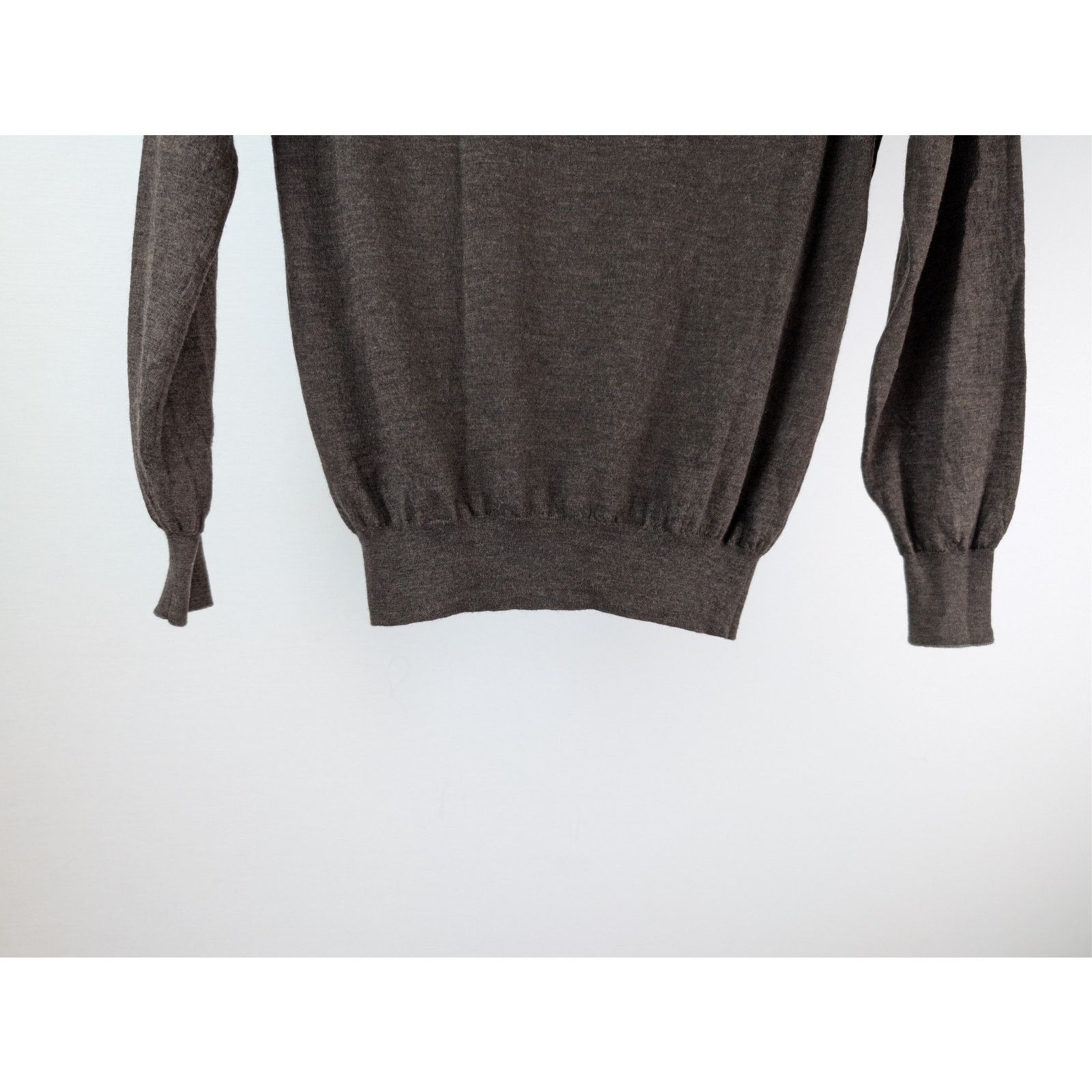 Brunello Cucinelli o1rshd1 CC20 Sweater in Dark Brown Size US M / EU 48-50 / 2 - 12 Thumbnail
