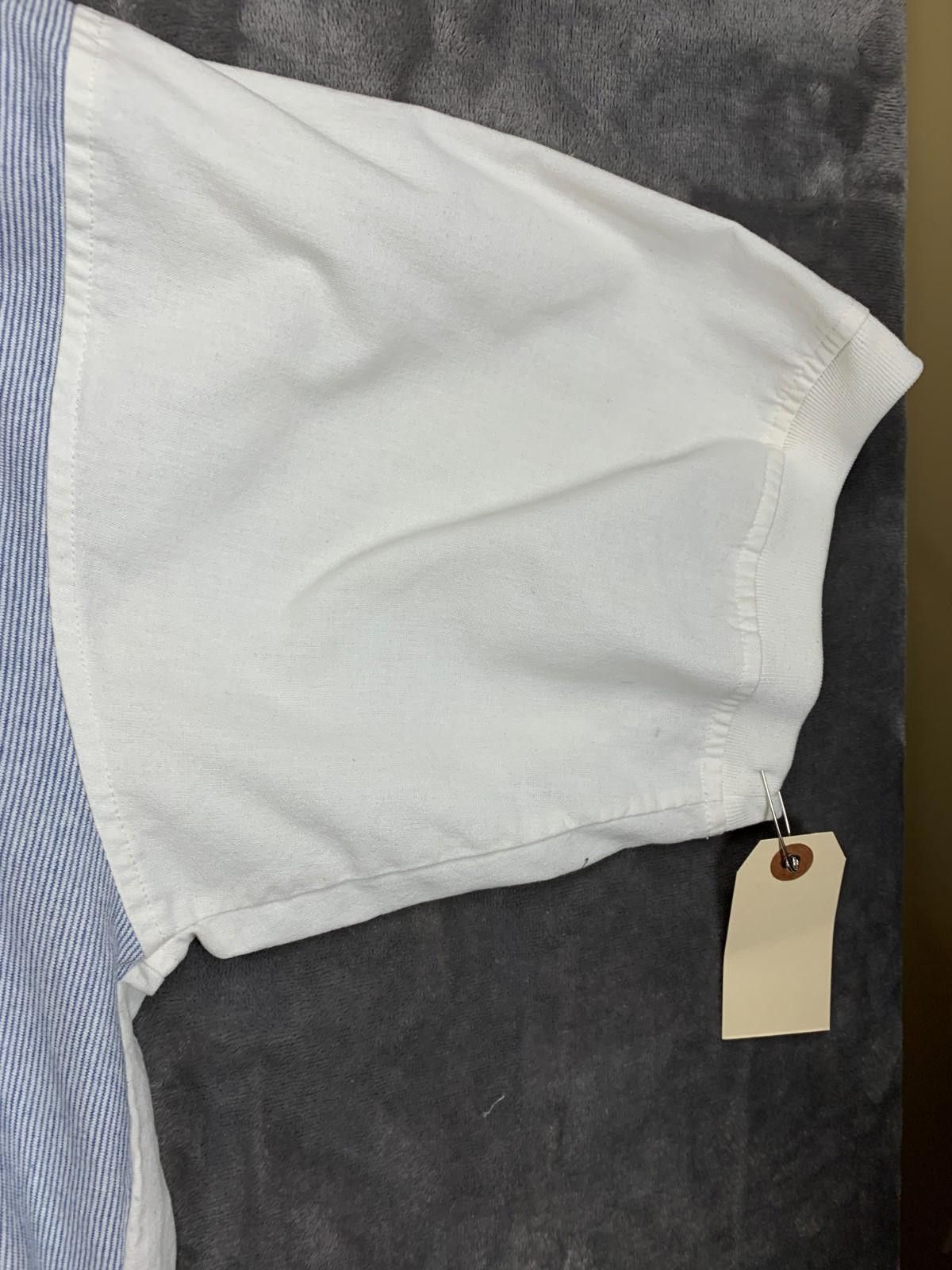 Designer Vintage Wentworth SS Polo Pocket Shirt Stripes (#113) Size US XL / EU 56 / 4 - 7 Thumbnail