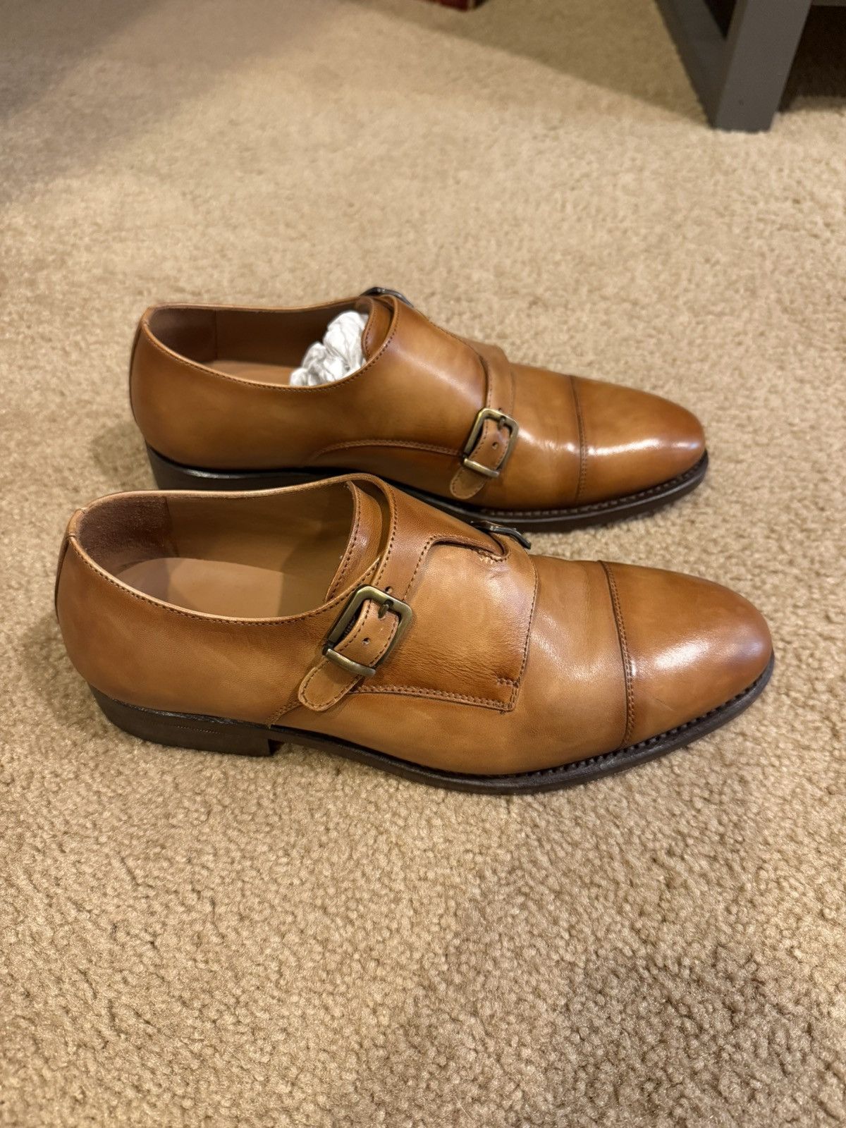 TAFT Taft Double Strap Dress Shoes Size US 6 / EU 39 - 4 Thumbnail
