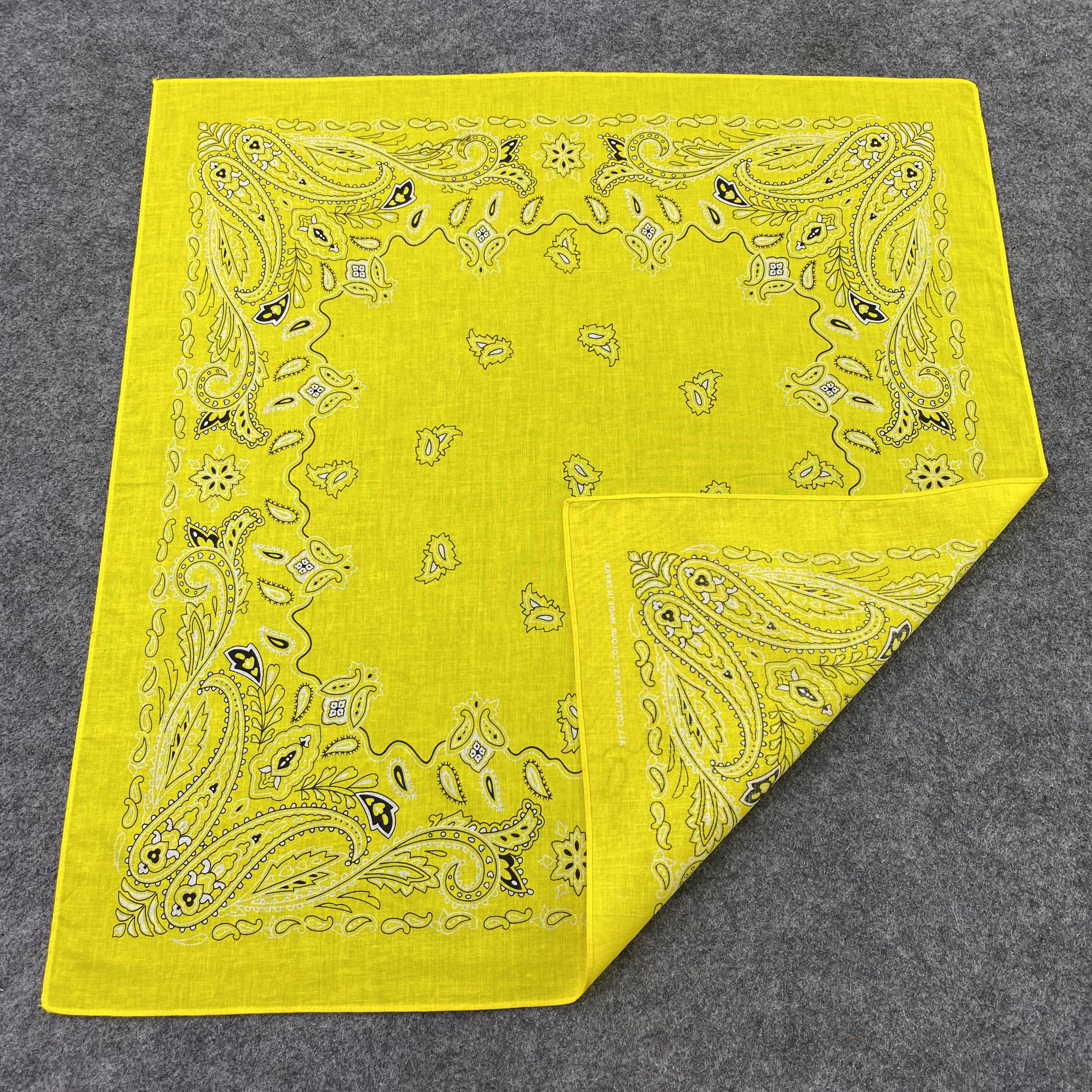 Japanese Brand Paislee Handkerchief / Bandana / Neckerchief-B1425 Size ONE SIZE - 5 Thumbnail