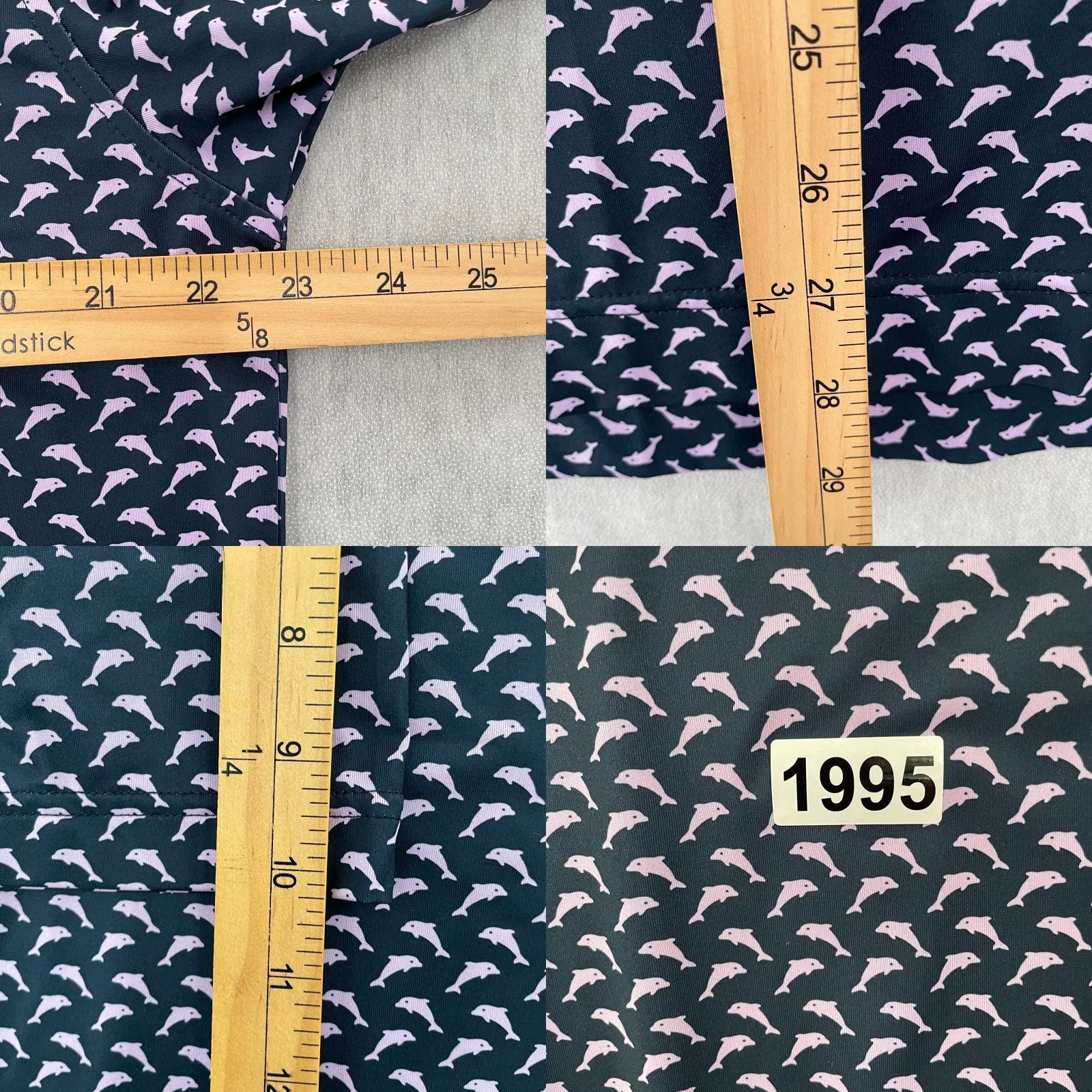 Footjoy FootJoy Polo Shirt Adult M Medium Blue Polo Dolphin Print Waikoloa Hawaii Golf Mens Size US M / EU 48-50 / 2 - 8 Thumbnail