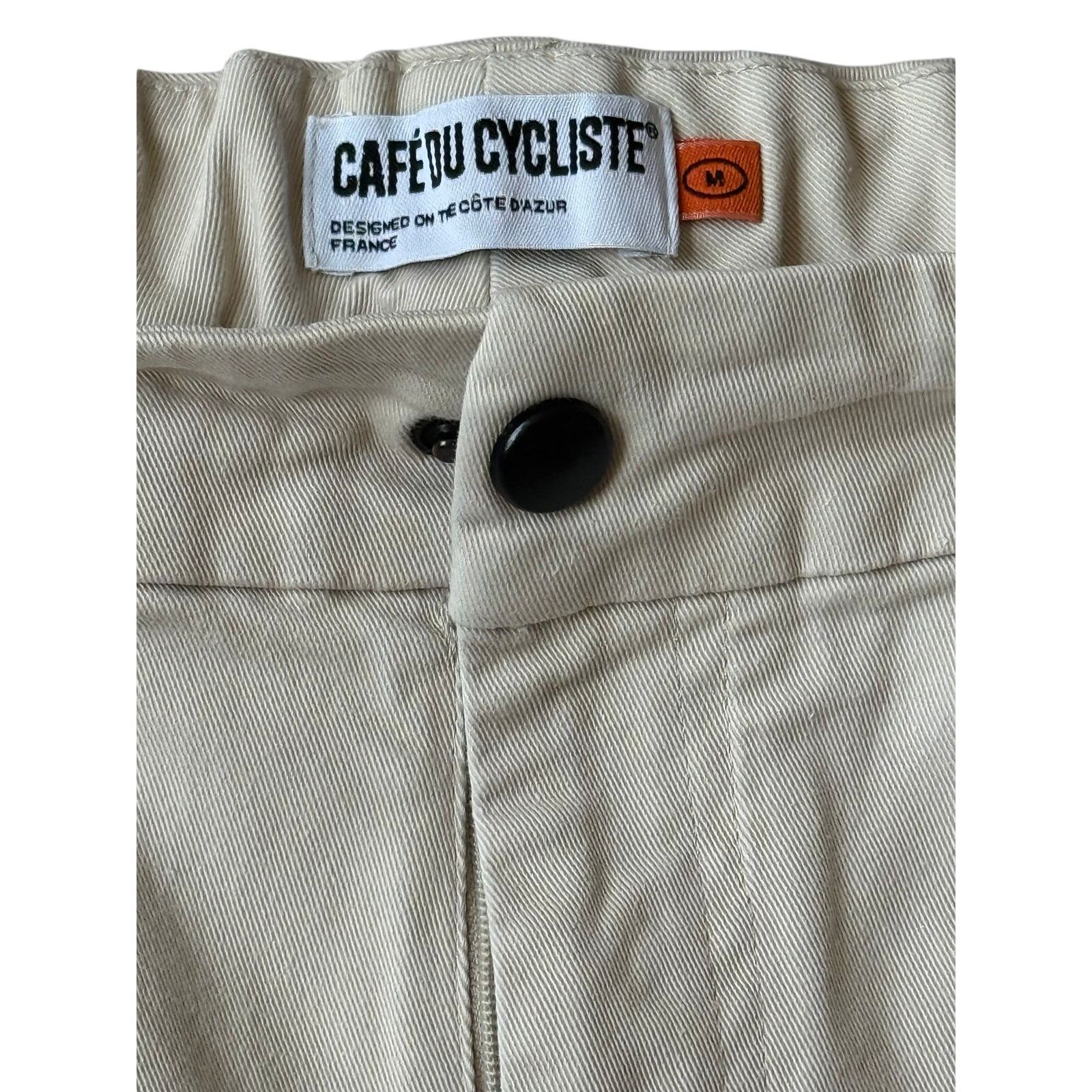 Cafe du Cycliste Cafe du Cycliste Heloise Pants Cream Cotton Twill Size M Size US 32 / EU 48 - 5 Thumbnail