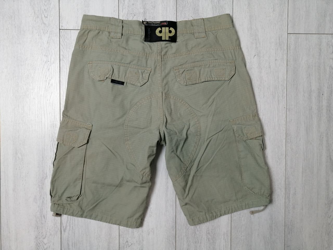 Pelle Pelle × Vintage Vintage Pelle Pelle Cargo Shorts Y2K Style Size US 32 / EU 48 - 4 Thumbnail