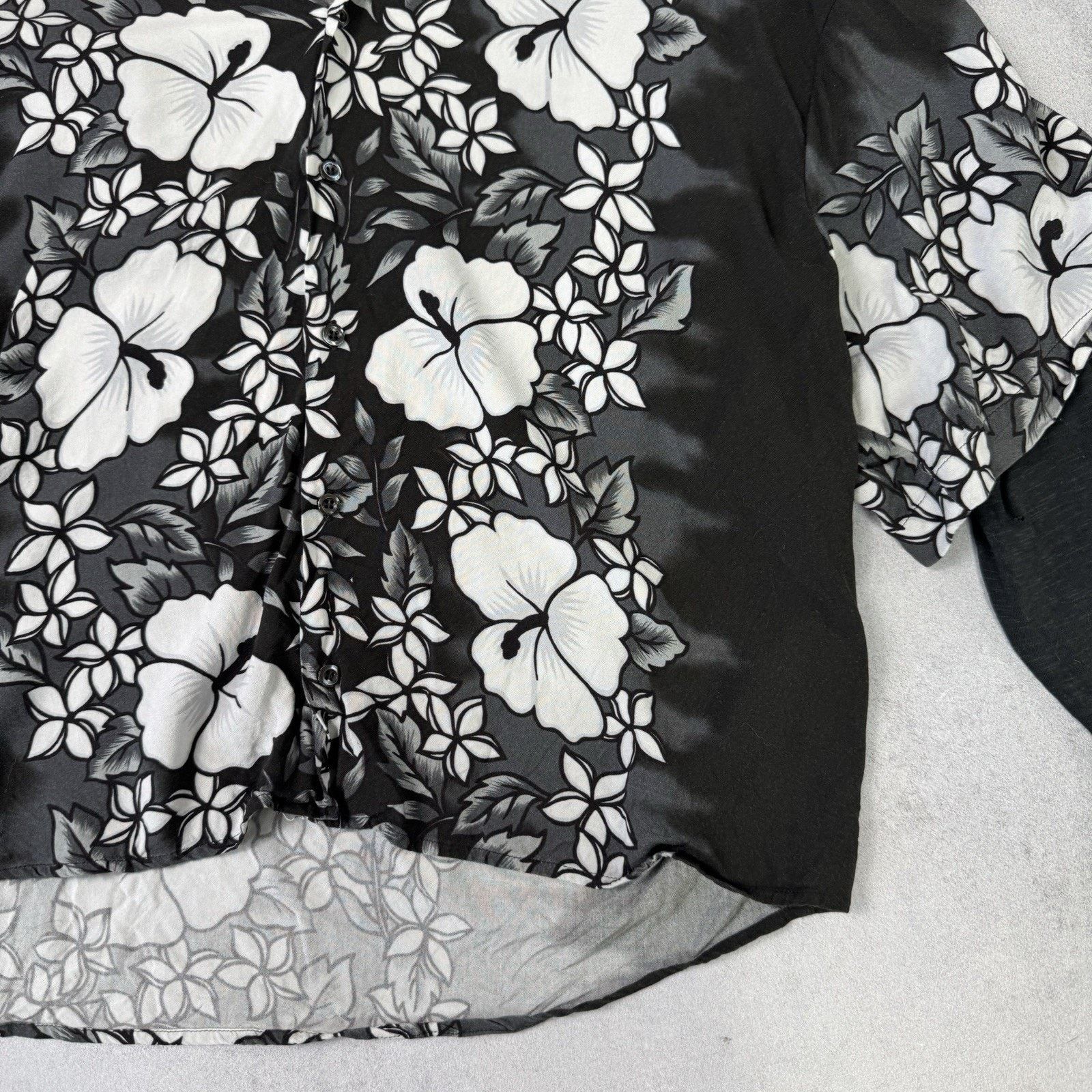 Dsquared2 DSQUARED2 Multi-layered shirt with floral 50 Men Distressed Size US M / EU 48-50 / 2 - 6 Thumbnail