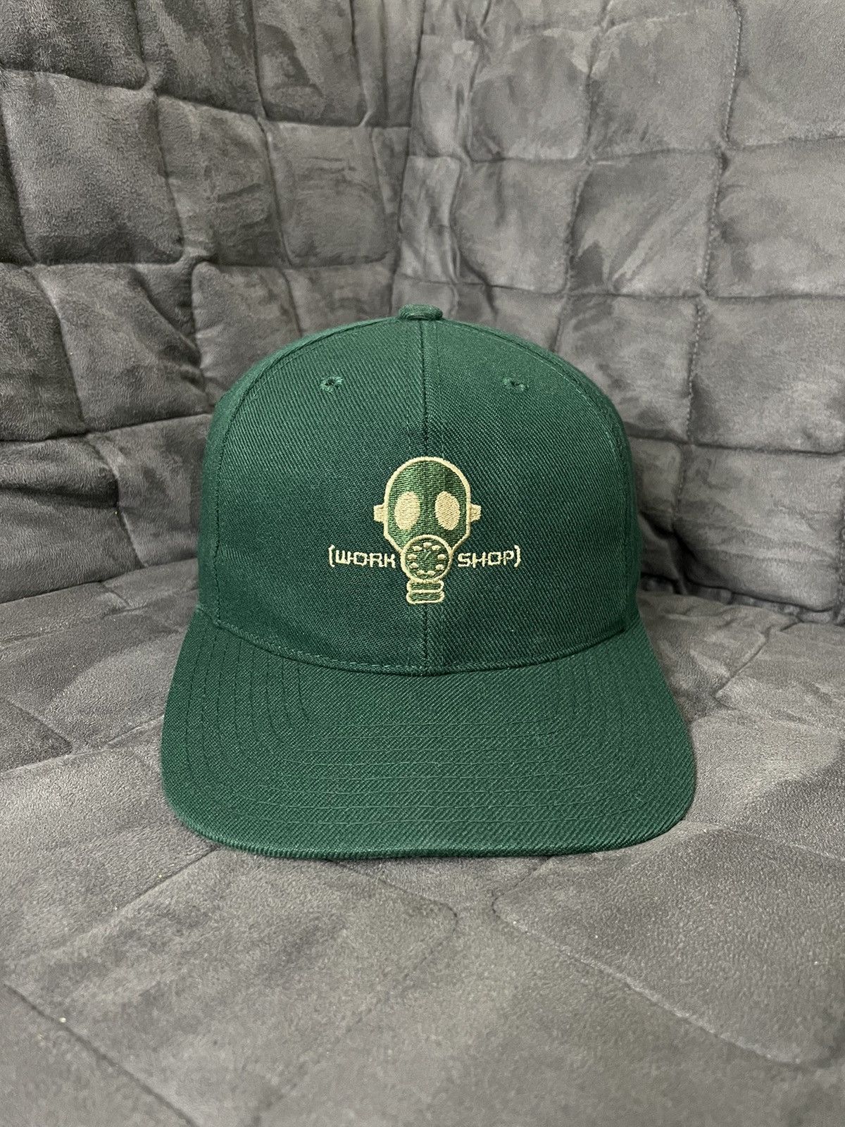 Alien Workshop Skater Snapback Hat – Black & Mint Green Baseball Cap, New With Tags