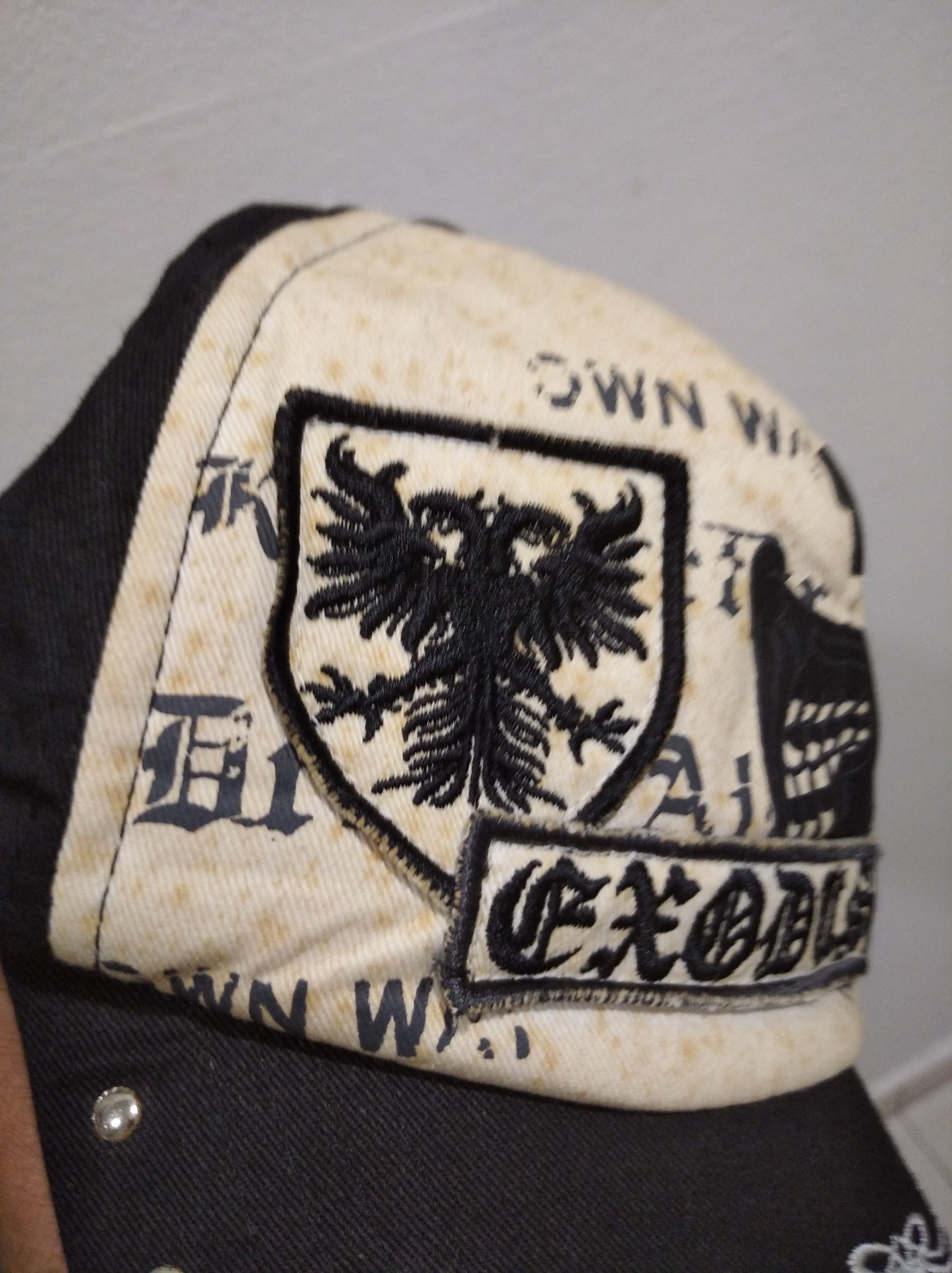 Band Tees × Exodus Vintage exodus band hats cap Size ONE SIZE - 5 Thumbnail