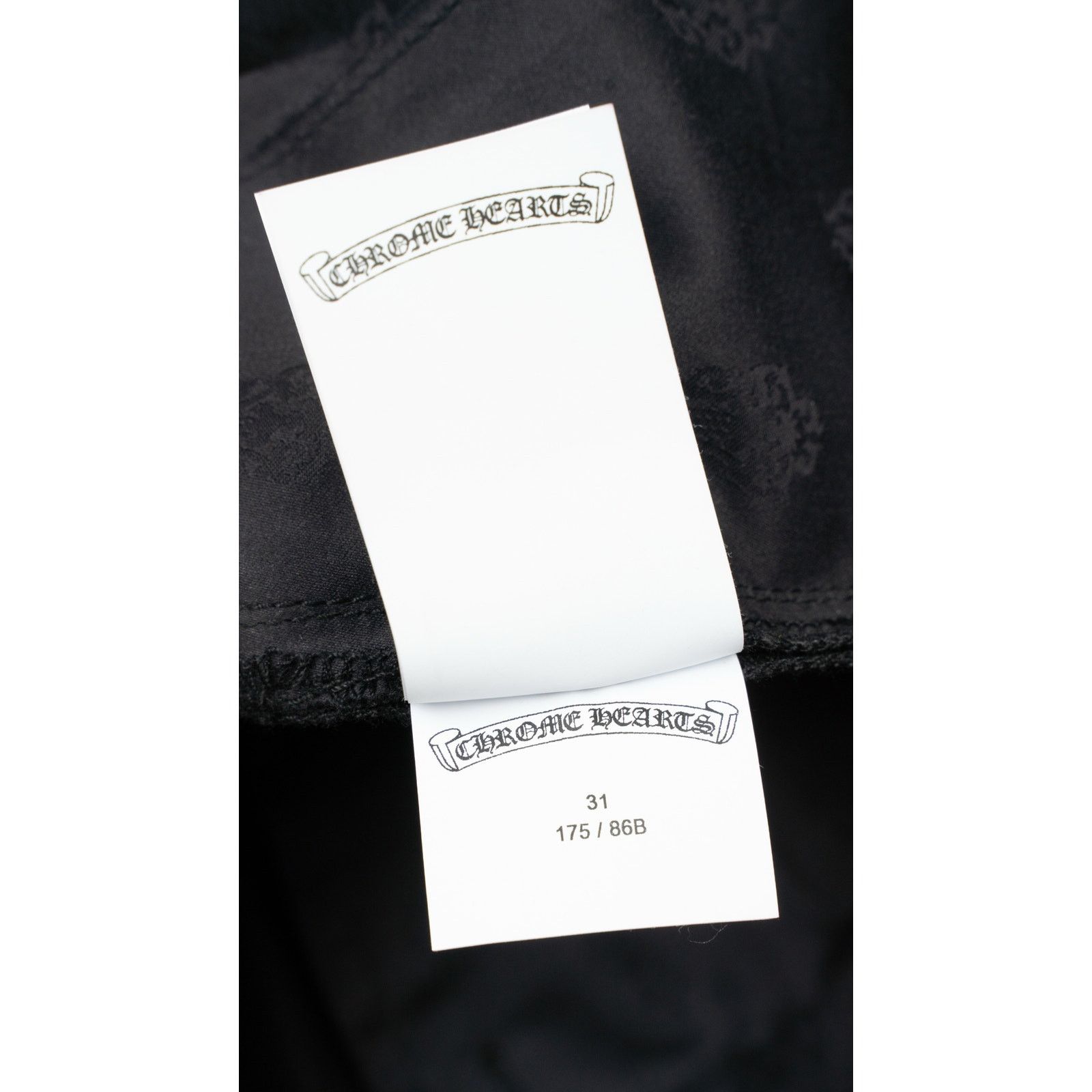 Chrome Hearts Camouflage Cross Black Chinos Jeans Size US 31 - 16 Thumbnail