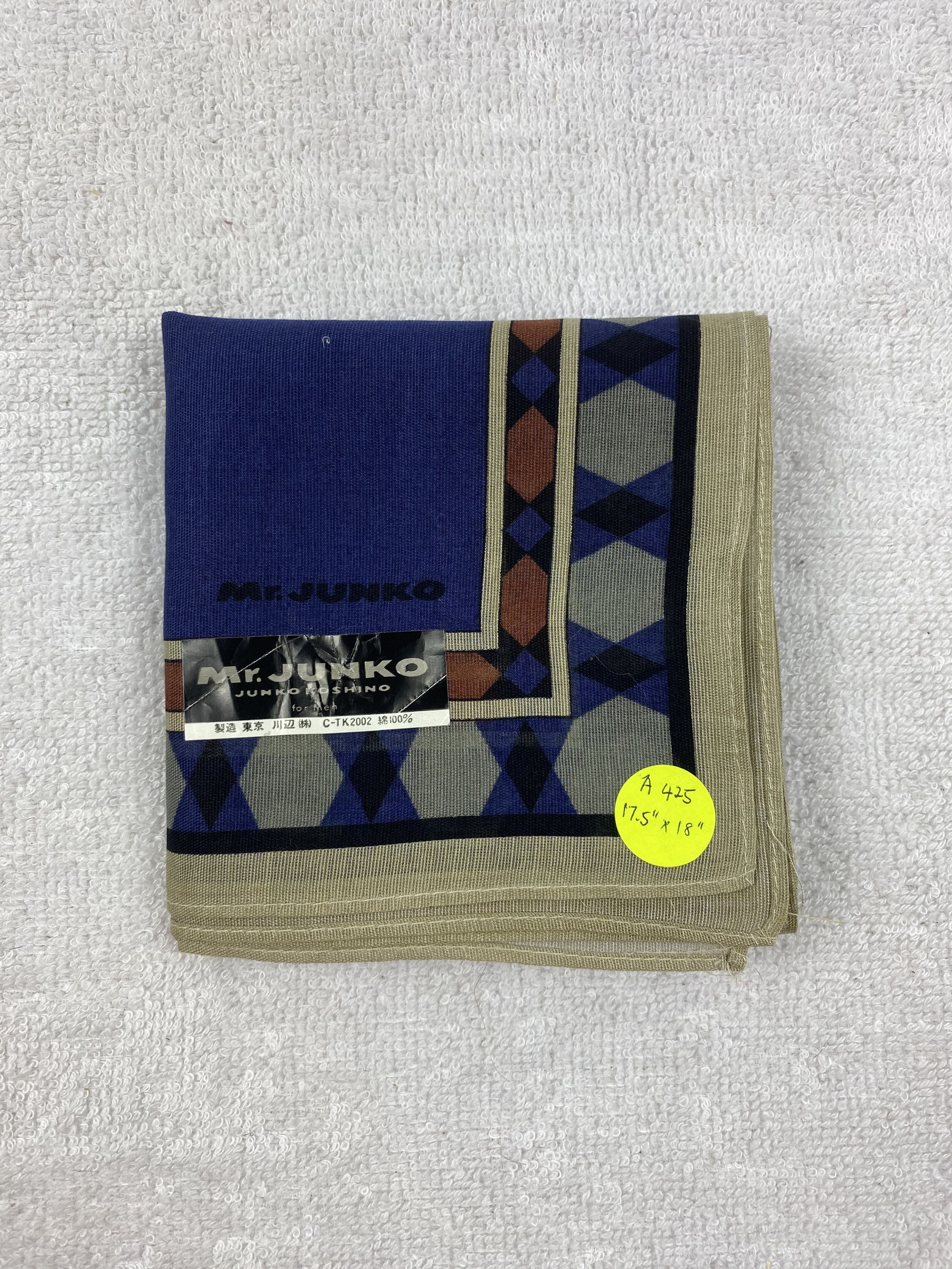 Japanese Brand × Mr. Junko × Vintage Mr. Junko Handkerchief / Bandana / Neckerchief Size ONE SIZE - 6 Thumbnail