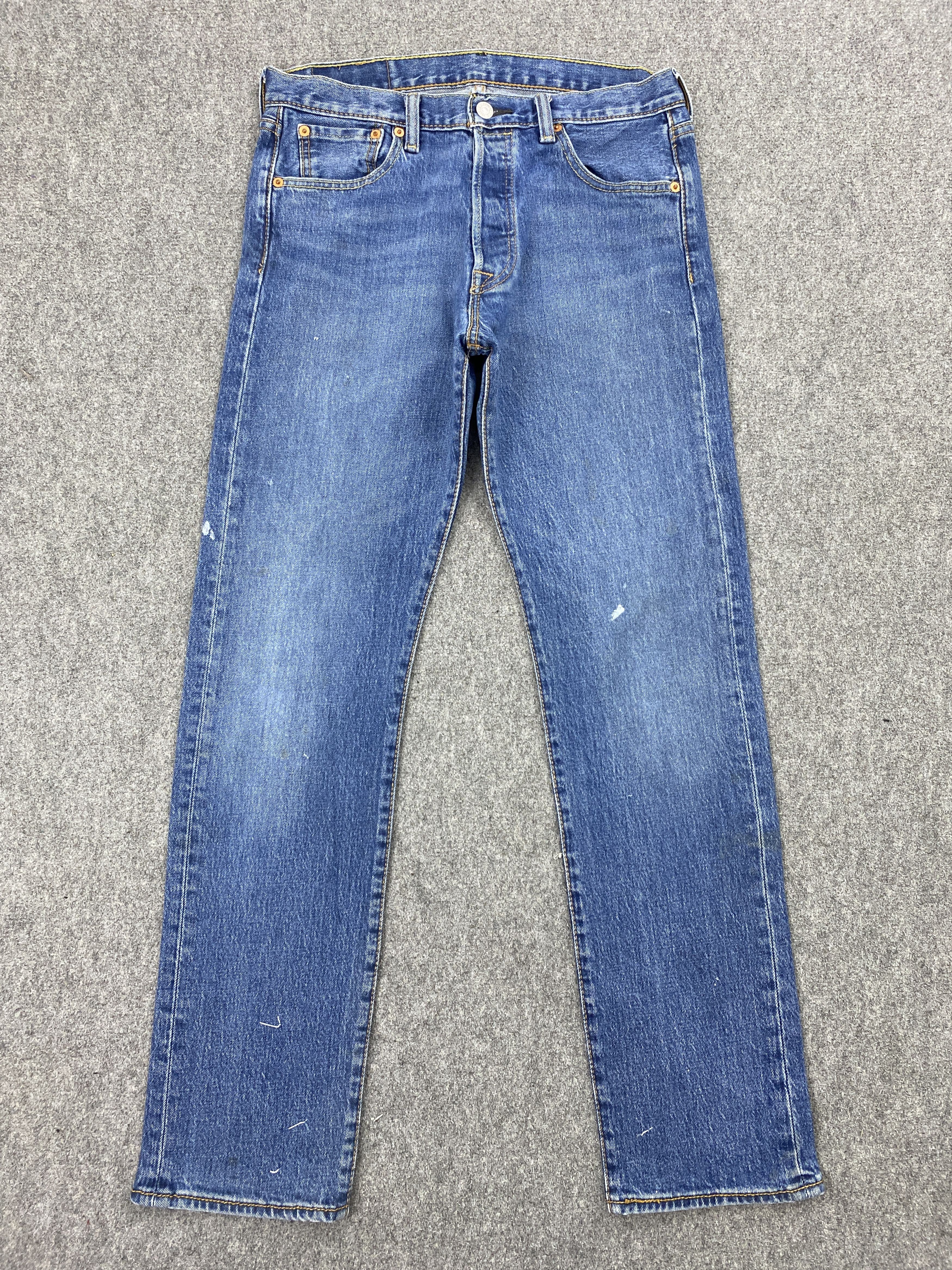 Levi's Vintage Levis 501 Blue Jeans DP2322 Size US 29 - 1 Thumbnail