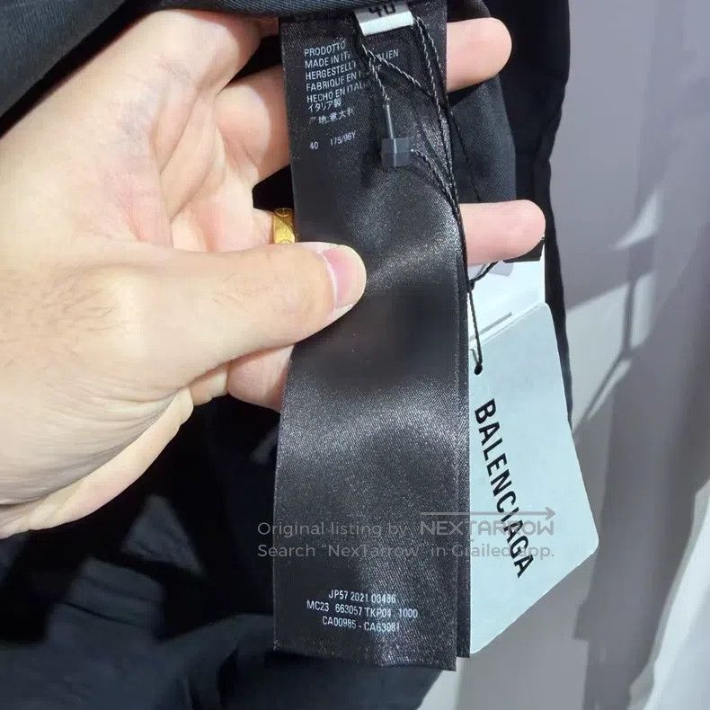 Balenciaga Balenciaga Game Badge Glow in the Dark Embroidered Short S Size US XXS / EU 40 - 6 Thumbnail