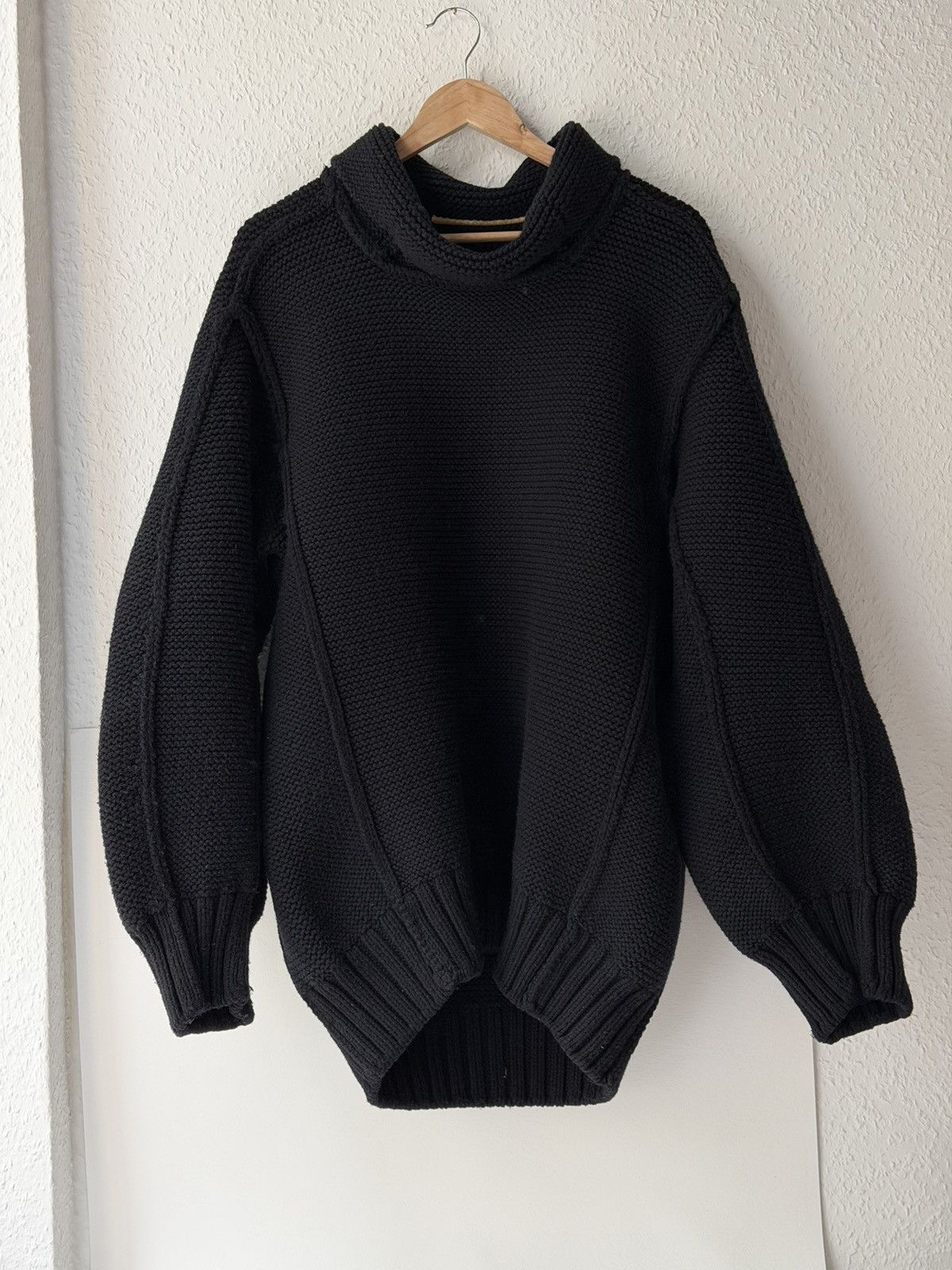 Carol Christian Poell Carol Christian Poell Box Turtle Heavy Knit Sweater Size US L / EU 52-54 / 3 - 1 Thumbnail