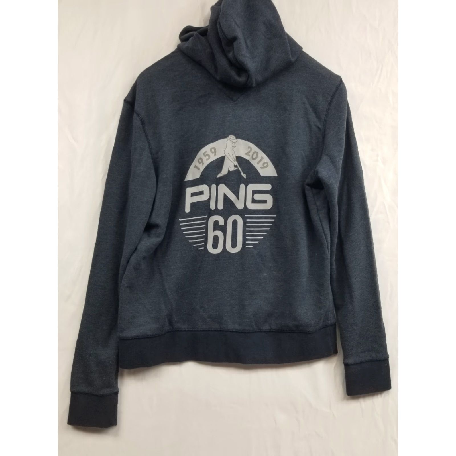 Vintage Ping Golf Sweatshirt Mens Blue Zip Up Pullover Activewear Medium Size US M / EU 48-50 / 2 - 2 Thumbnail