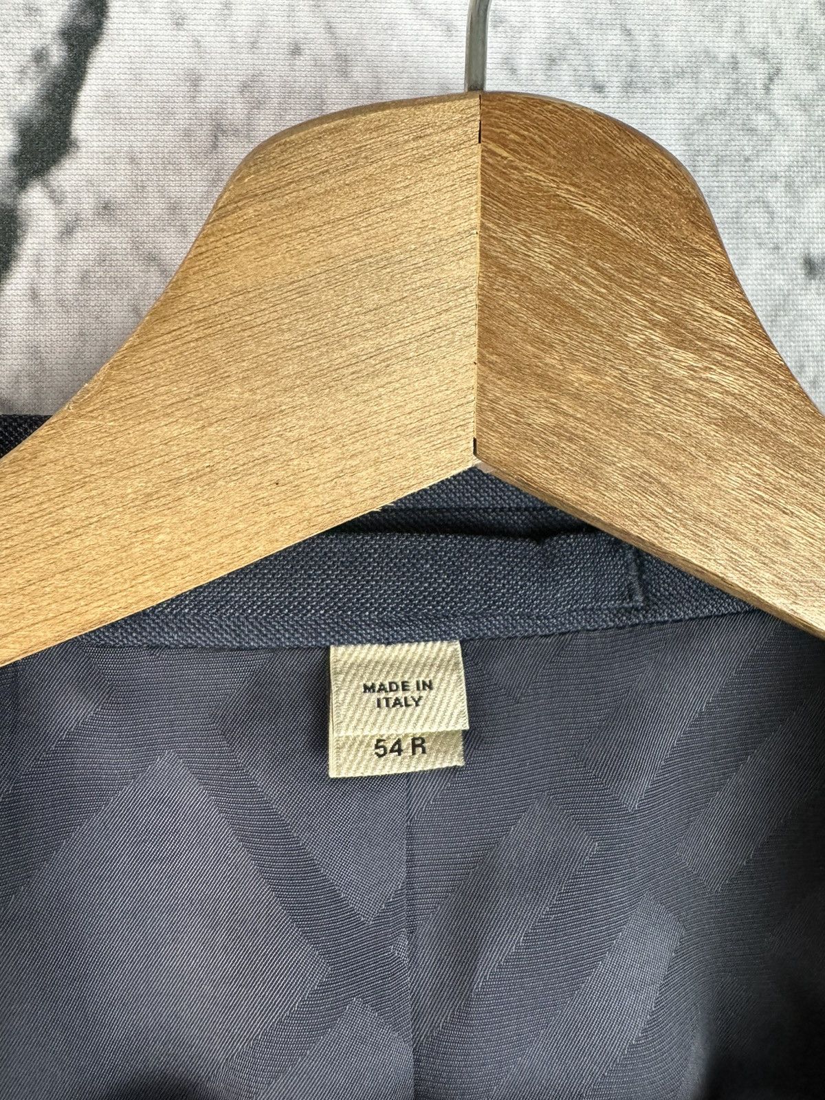 Burberry Burberry Wool Blazer Men Jacket London Herringbone Size 54R - 4 Thumbnail