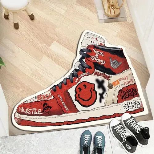 Other Handmade Sneaker Carpet Rug Bedroom Decoration Size ONE SIZE - 3 Thumbnail