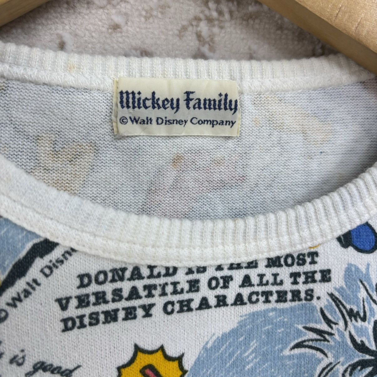 Disney × Mickey Mouse × Vintage Vintage Mickey Family by Walt Disney Long Sleeve Shirt Size US M / EU 48-50 / 2 - 4 Thumbnail