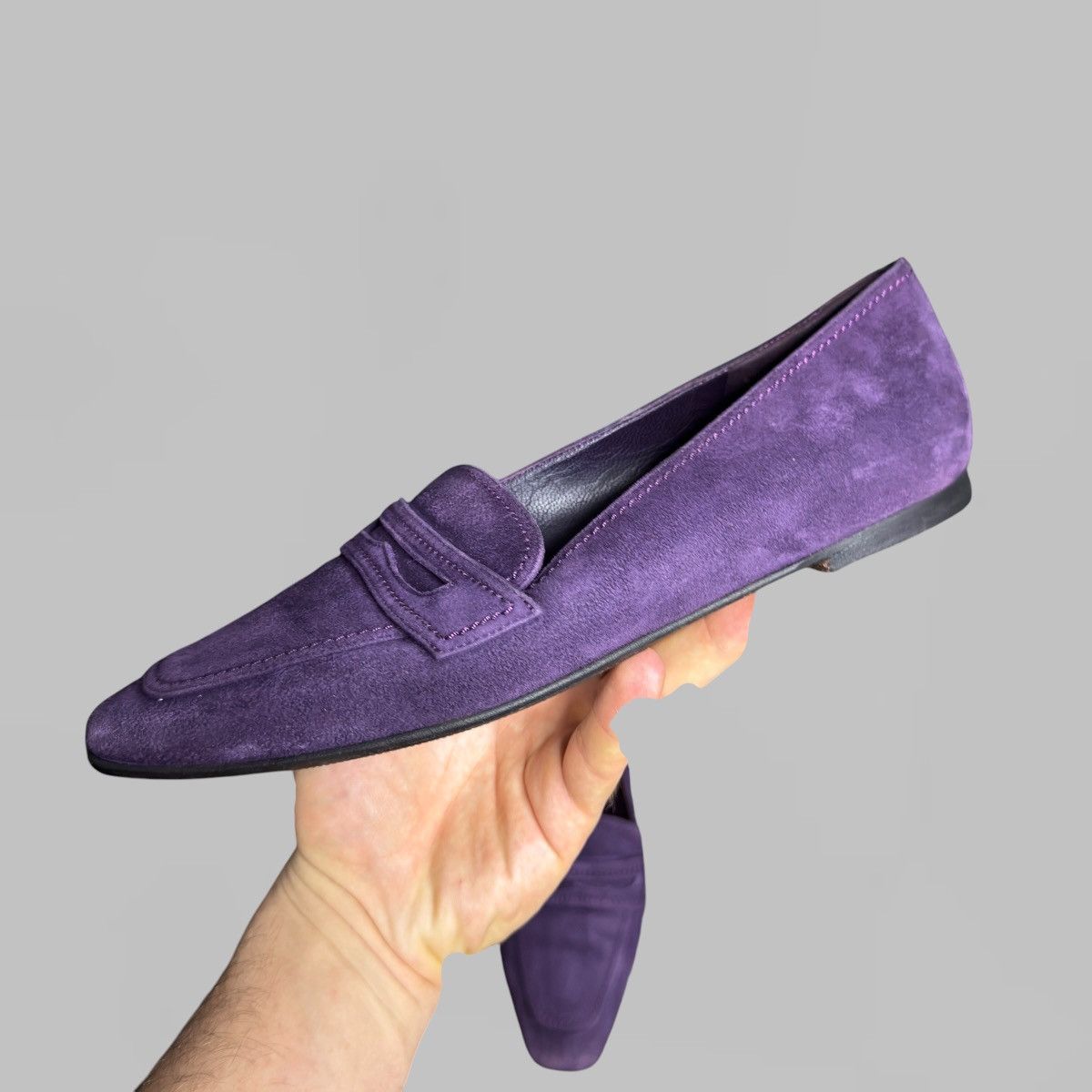 Loro Piana LORO PIANA PURPLE MULES SIZE 39 Size US 9 / IT 39 - 4 Thumbnail
