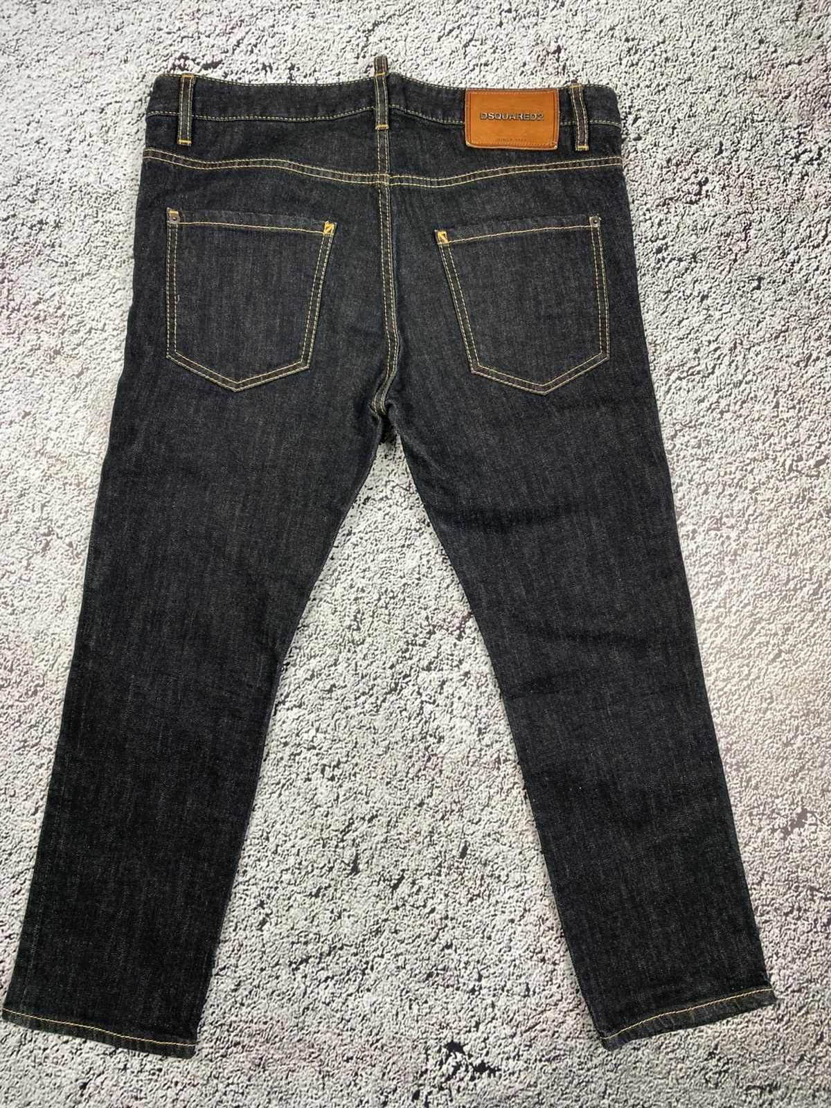 Dsquared2 Vintage Y2K Disquared cropped denim jeans streetwear size 44 Size 30" / US 8 / IT 44 - 1 Thumbnail