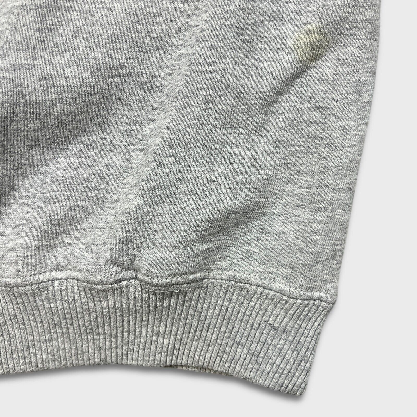 Nike × Vintage Nike Sweatshirt Large Center Swoosh Box Logo Distressed 90s Size US L / EU 52-54 / 3 - 5 Thumbnail