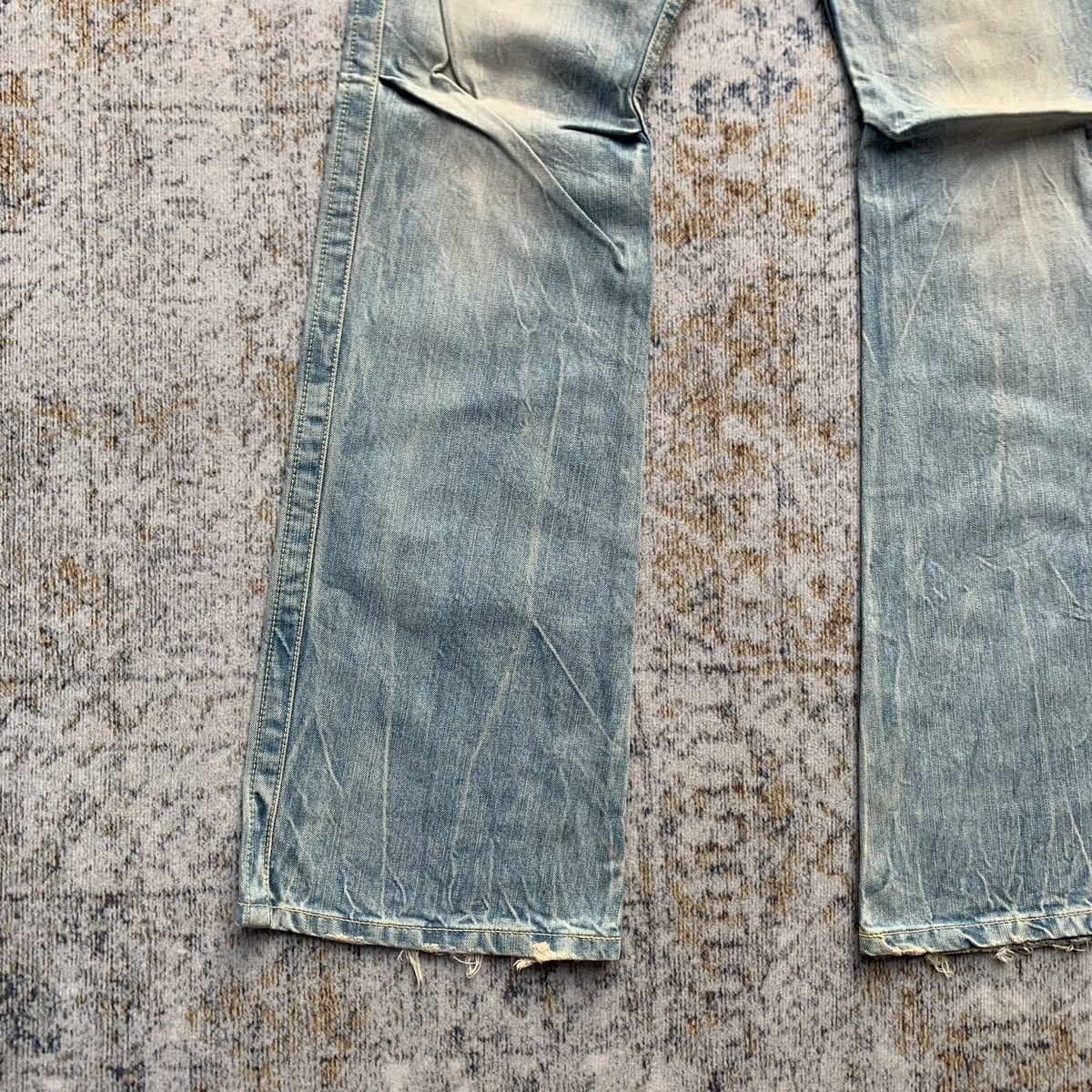 Japanese Brand Rare Vintage Japanese Brand Distressed Artisan Flared Jeans Size US 34 / EU 50 - 3 Thumbnail