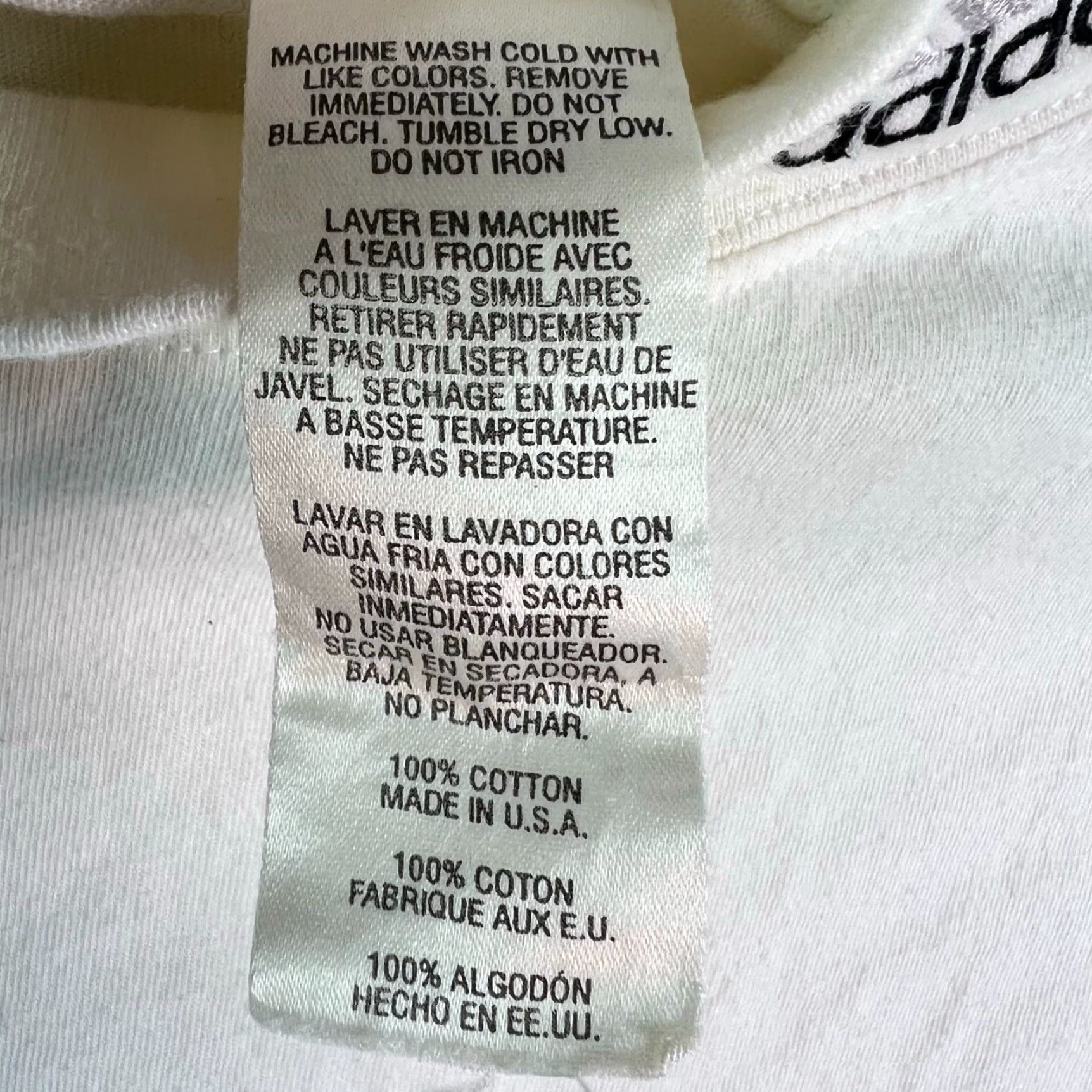 Adidas VINTAGE Adidas Long Sleeve Shirt Adult XL White Solid Embroidered Mens Size US L / EU 52-54 / 3 - 4 Thumbnail