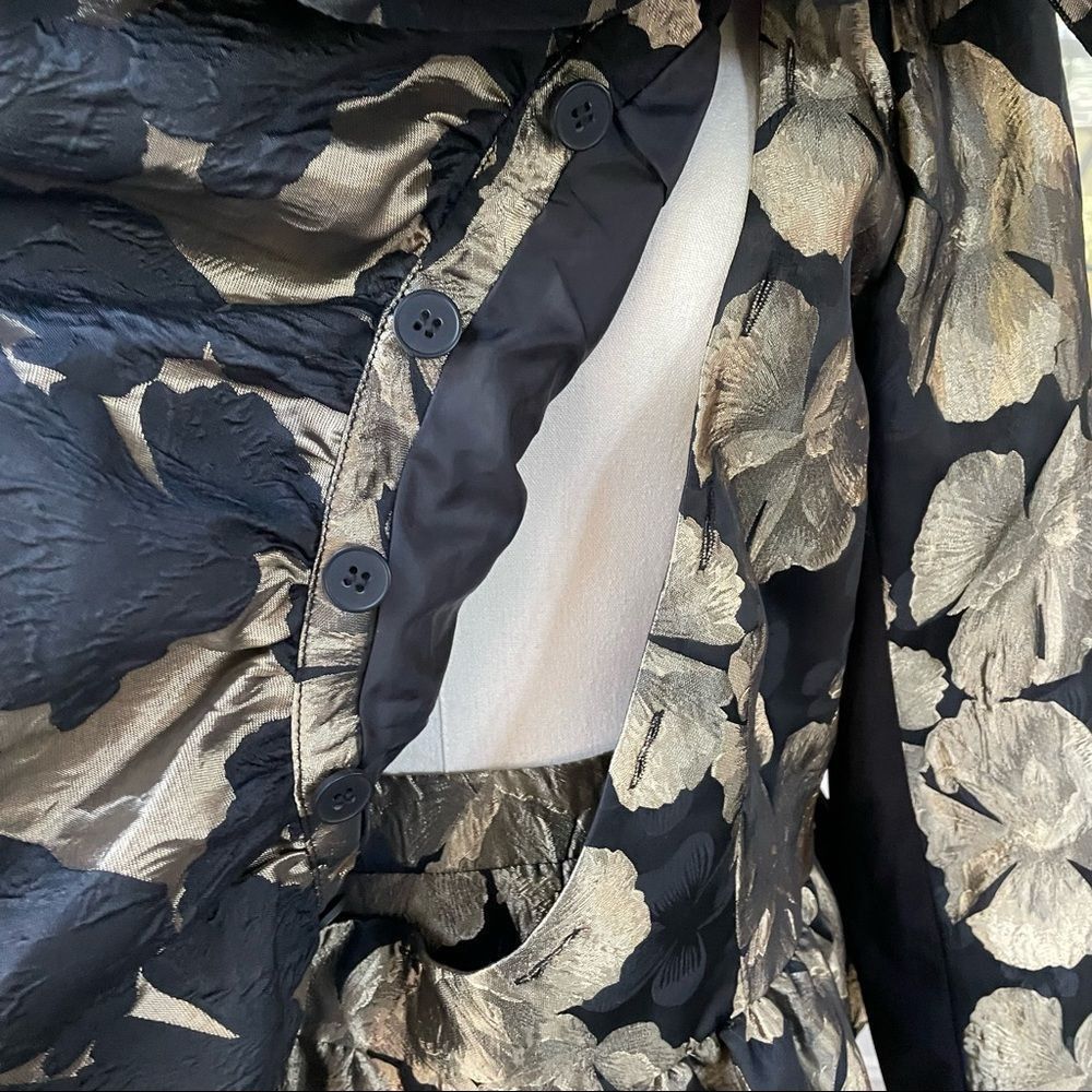 Other Ashro Larhonda Wardrober 3 Pc Peplum Jacket Skirt Pants Gold Size XL / US 12-14 / IT 48-50 - 10 Thumbnail