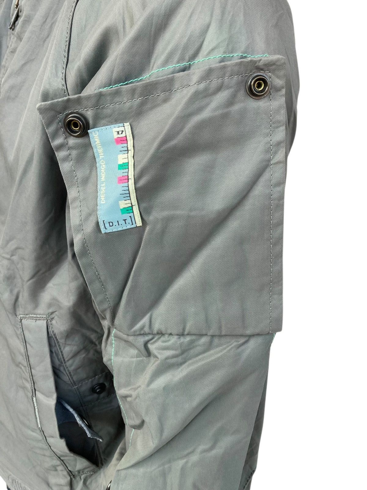 Diesel 2000s Diesel - Window Pocket Bomber Jacket Size US M / EU 48-50 / 2 - 3 Thumbnail