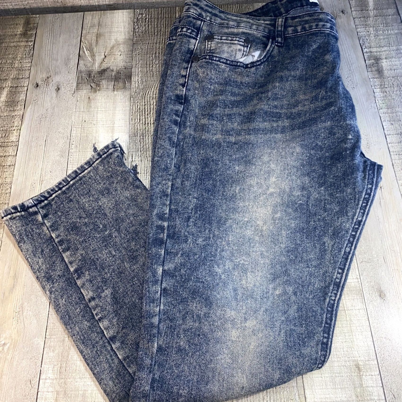 Denime Blue Cult Denim Jeans - Distressed - 40x32 - Men - Regular - 40 Denim Pants Blue 40x32 Distressed Jeans Men Regular Blue Cult Size US 40 / EU 56 - 7 Thumbnail