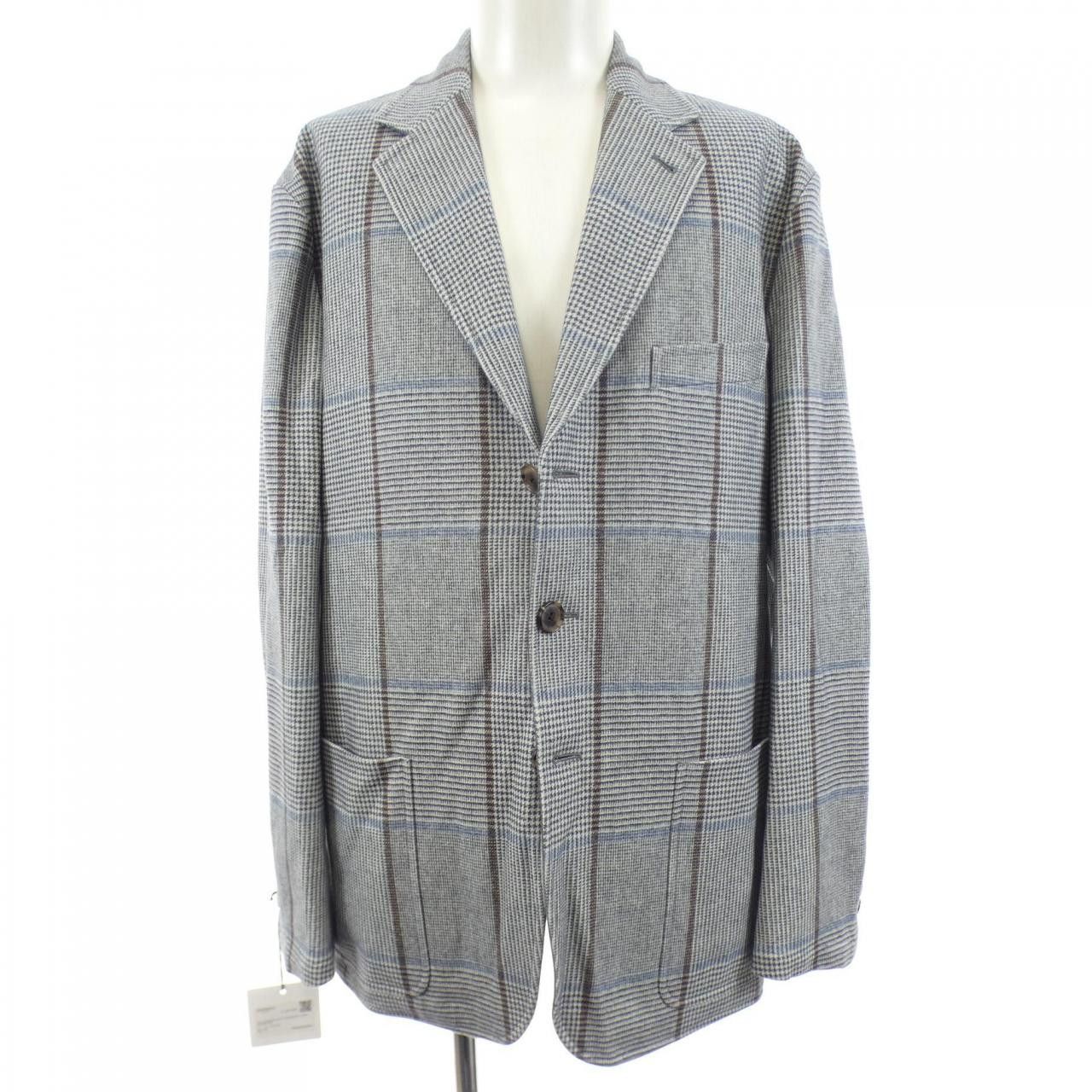Hermes Hermes Hermes Cashmere Blend Jacket Textile Outerwear DUTY FREE for USA Size ONE SIZE - 1 Thumbnail