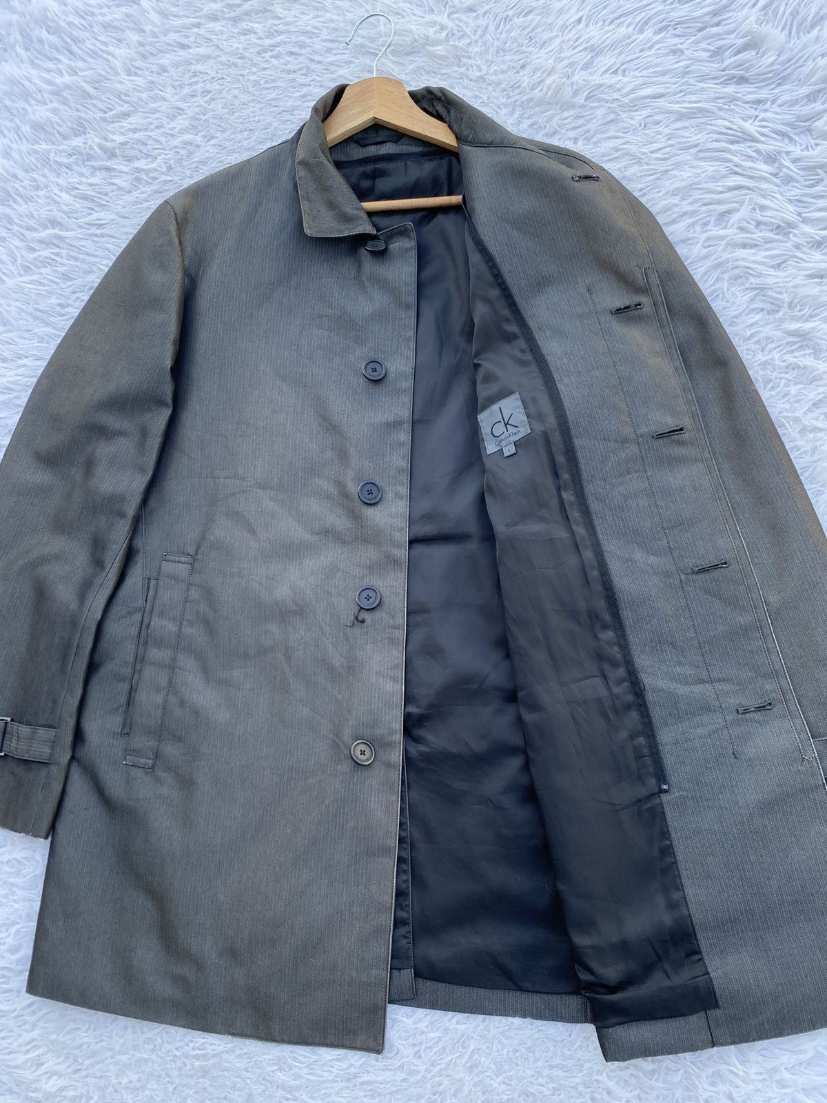 Calvin Klein Rare Vintage Calvin Klein Button Front Coat/Jacket Size US M / EU 48-50 / 2 - 7 Thumbnail