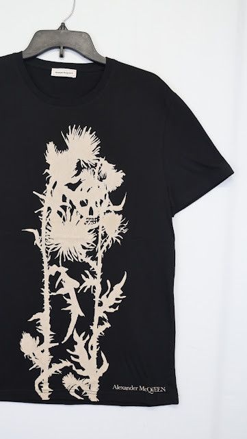 Alexander McQueen o1rshd1 ***Defective / T-shirt in Black Size US S / EU 44-46 / 1 - 3 Thumbnail