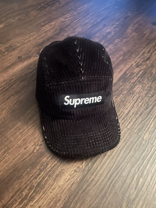 Supreme Supreme 2-Tone Corduroy Camp Cap, NEW | Grailed