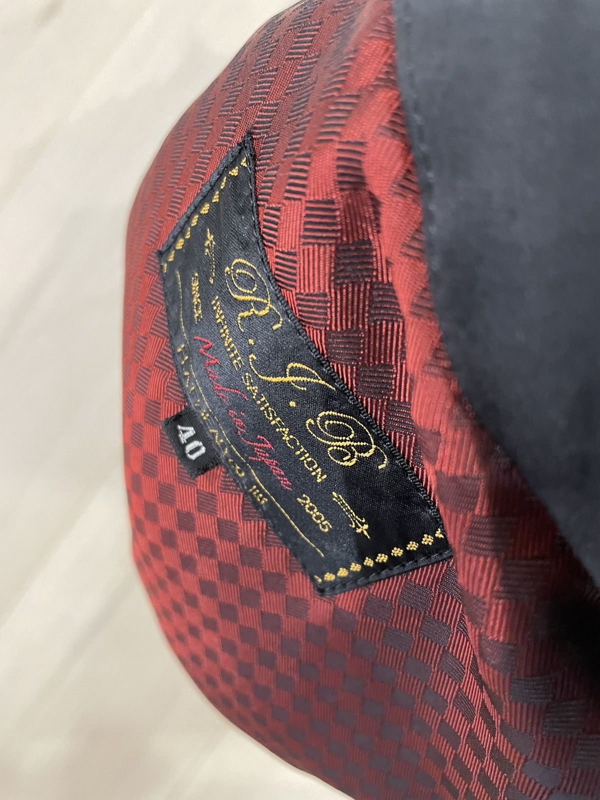 The Flat Head The Flat Head x RJB Checker Zip Jacket - 40 Large Size US L / EU 52-54 / 3 - 4 Thumbnail