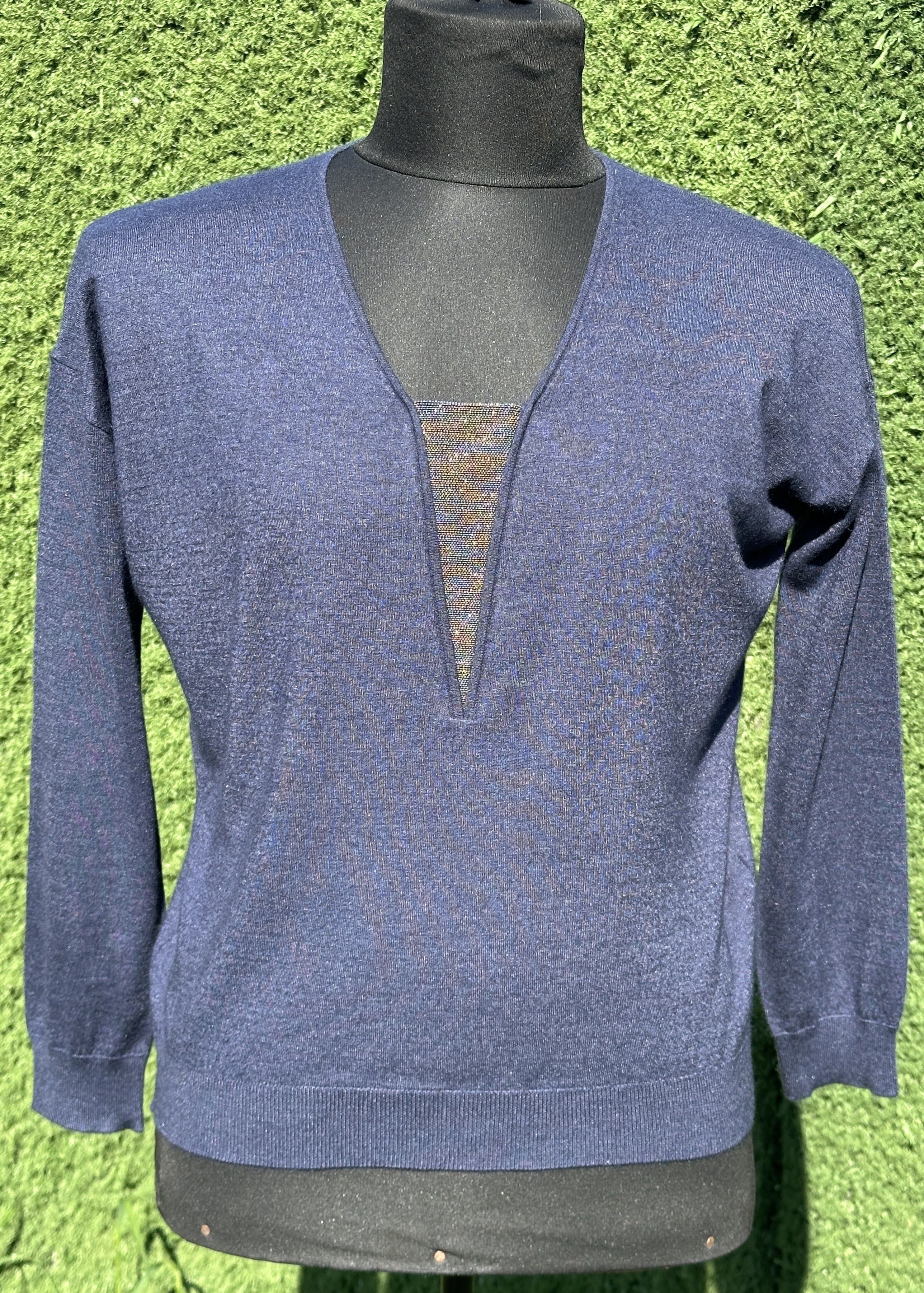 Brunello Cucinelli 1650$ Brunello Cucinelli Cashmere Silk Pullover Size M Size M / US 6-8 / IT 42-44 - 8 Thumbnail