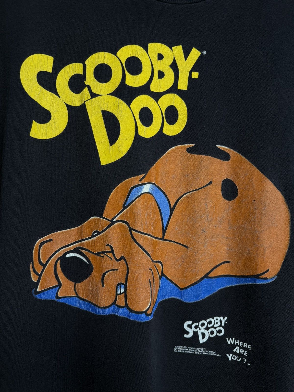 Vintage Vintage 90’s Scooby Doo T-Shirt Vtg Stanley Desantis Tee XL Size US XL / EU 56 / 4 - 2 Thumbnail