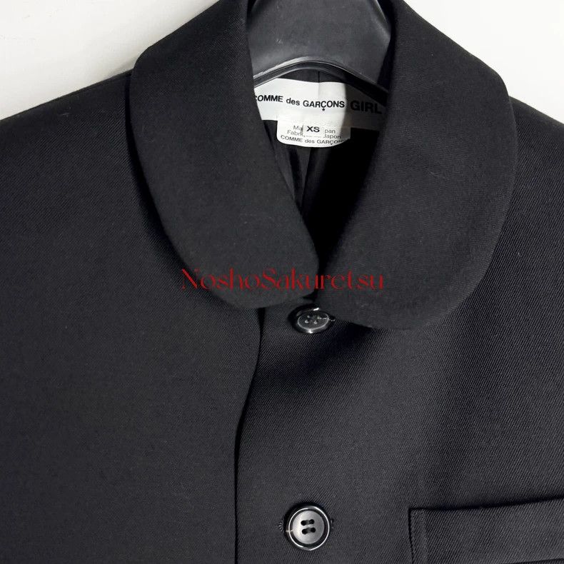 Comme des Garcons Comme Des Garcons Cape Blazer Round Neck Size XS / US 0-2 / IT 36-38 - 4 Thumbnail
