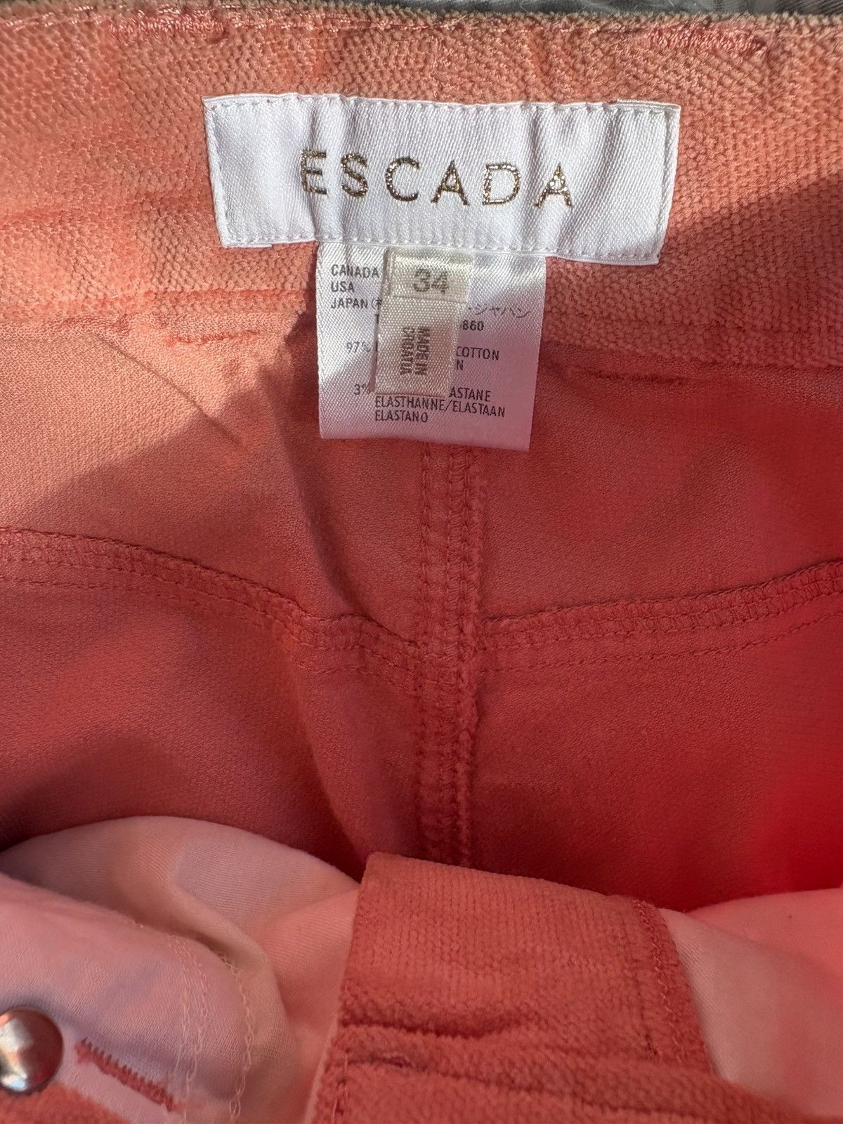 Escada Escada trousers Size 25" / US 0 / IT 36 - 17 Thumbnail