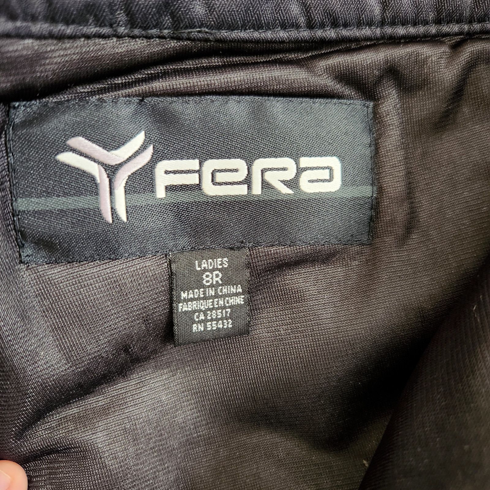 Fera Fera Womens Size 8R Black Ski Insulated Warm Pants Winter Size 30" / US 8 / IT 44 - 12 Thumbnail