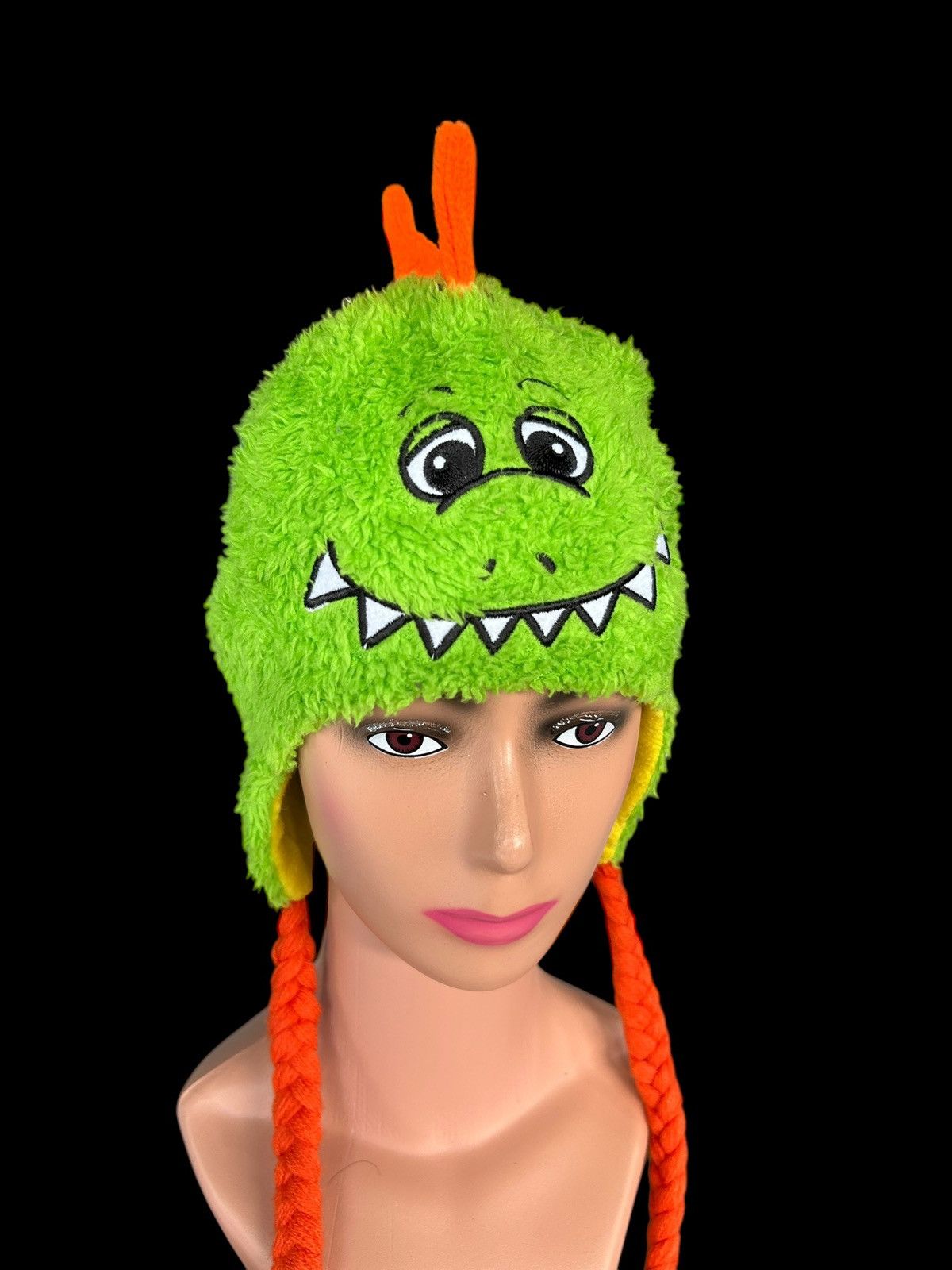 Japanese Brand Mohawk unknow Anime Cartoon Kids Beanie Hats Size ONE SIZE - 3 Thumbnail